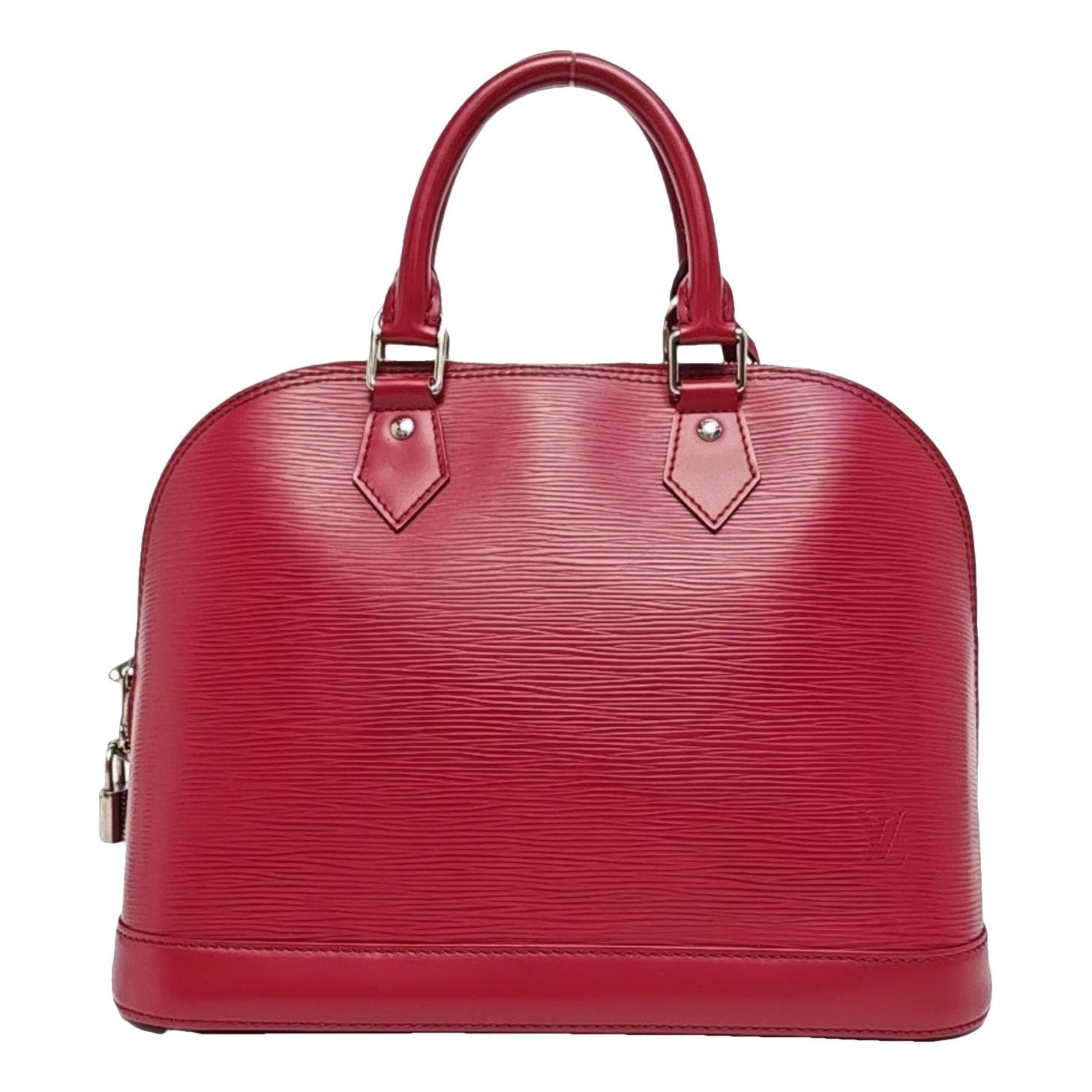 Alma leather handbag