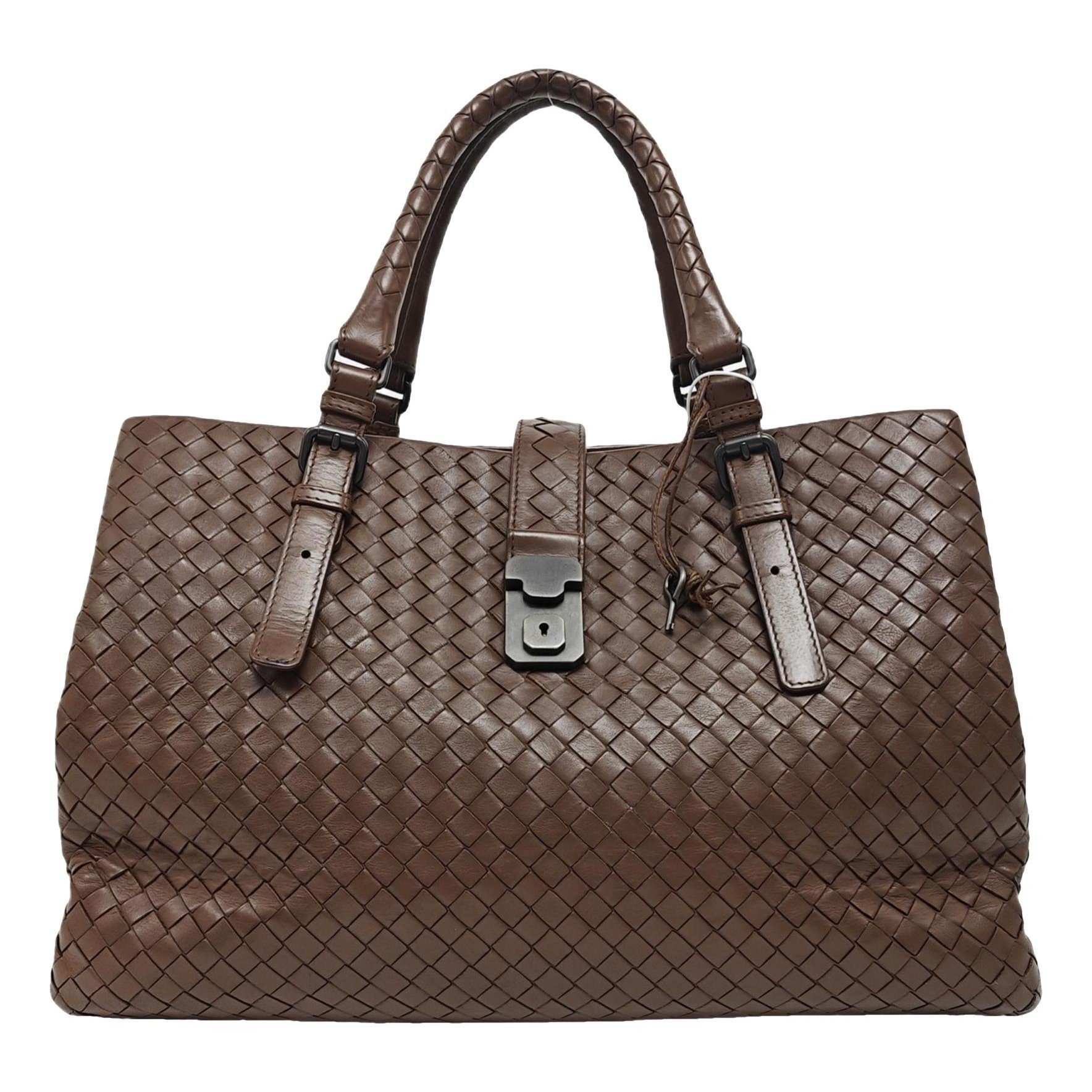 Roma leather handbag