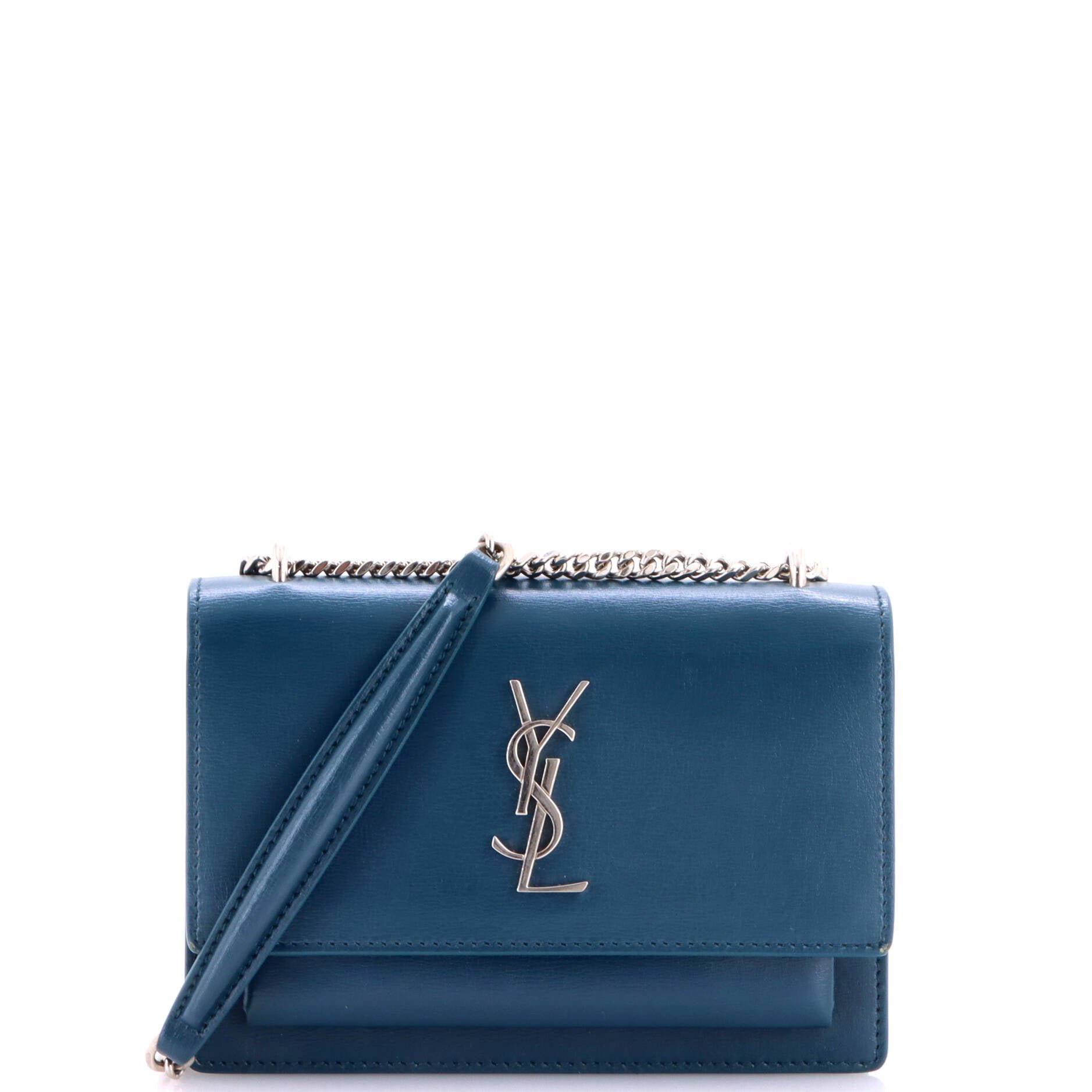Sunset Chain Wallet Leather