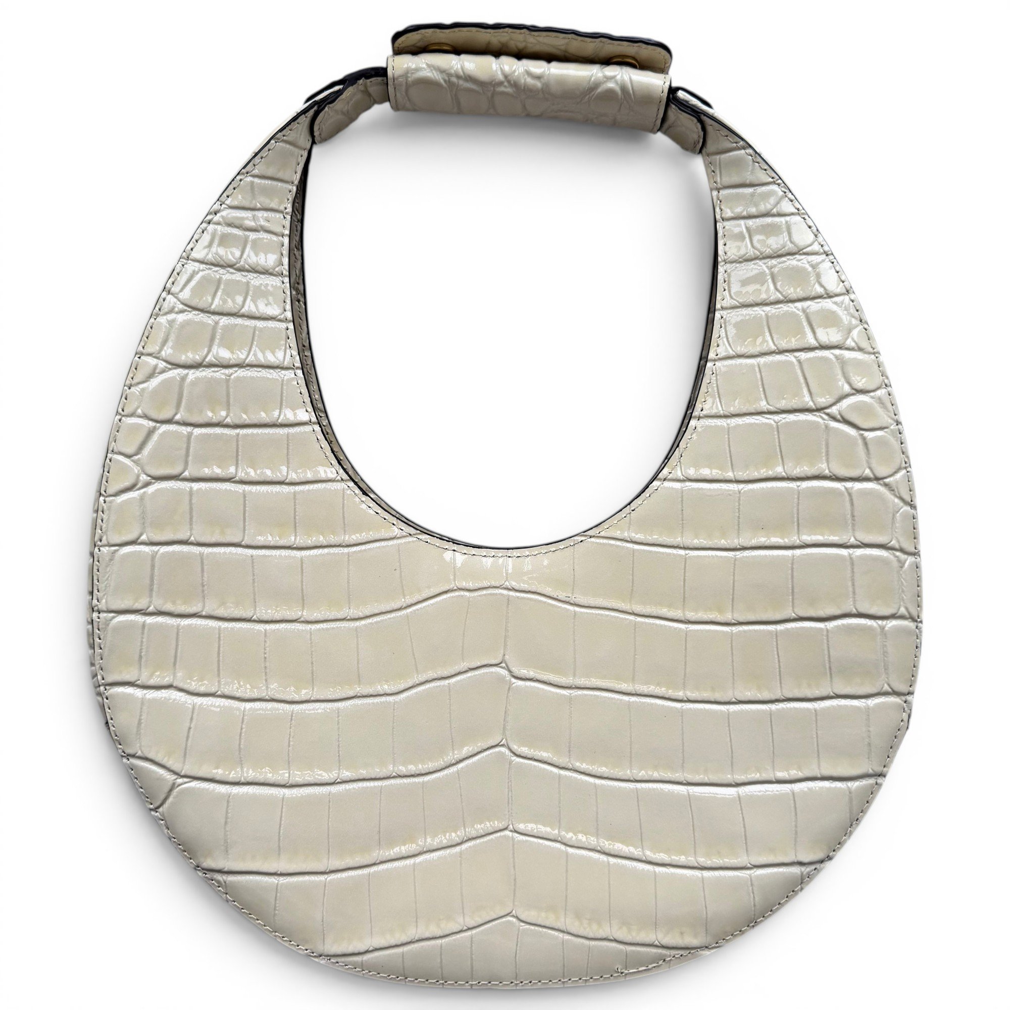 Moon leather handbag