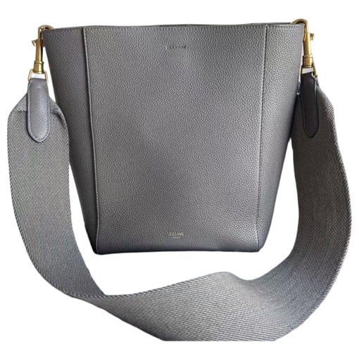 Seau Sangle leather tote