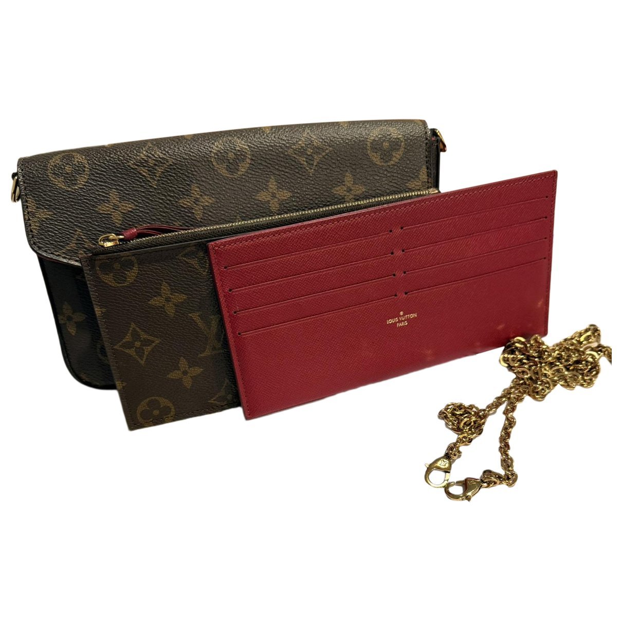 Félicie leather crossbody bag