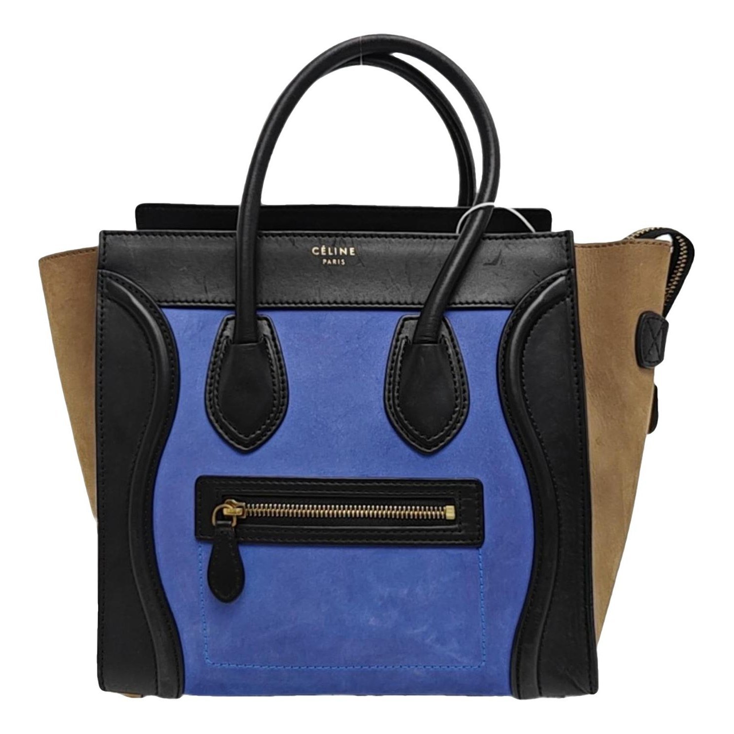 Luggage leather handbag