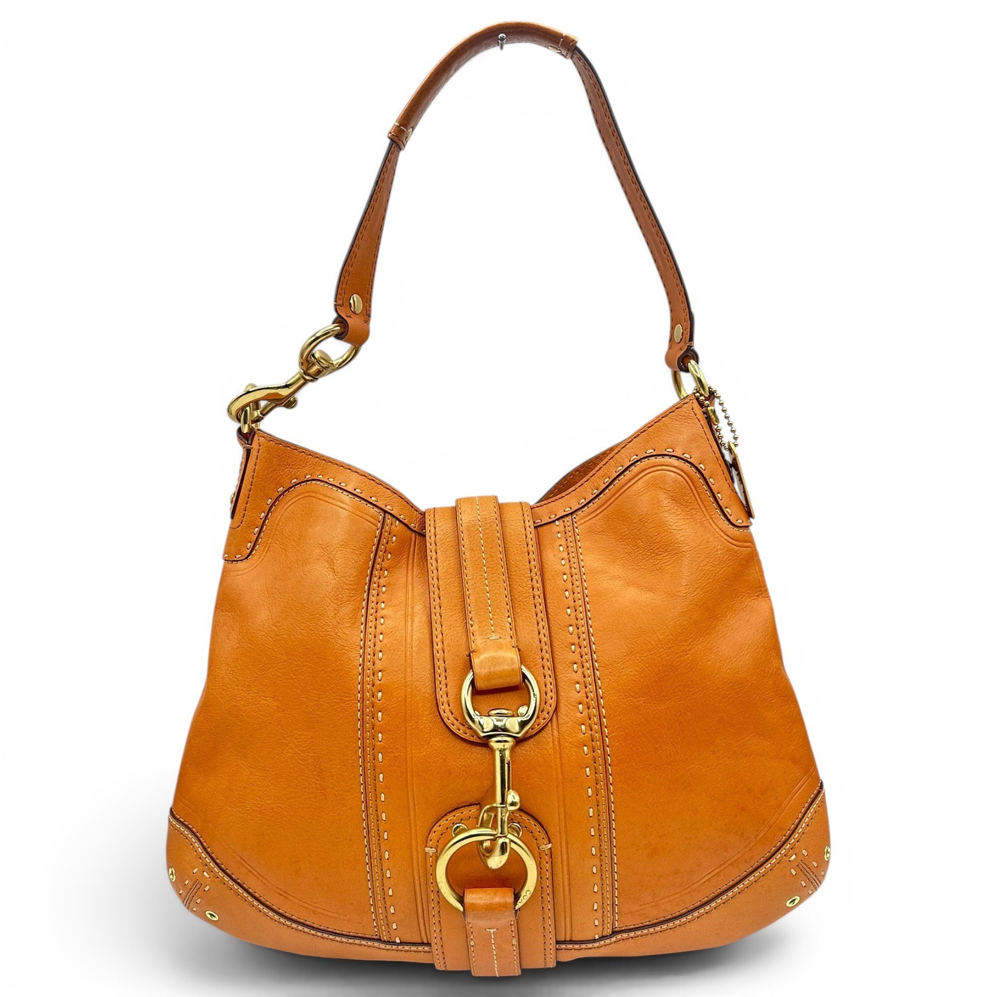 Leather handbag