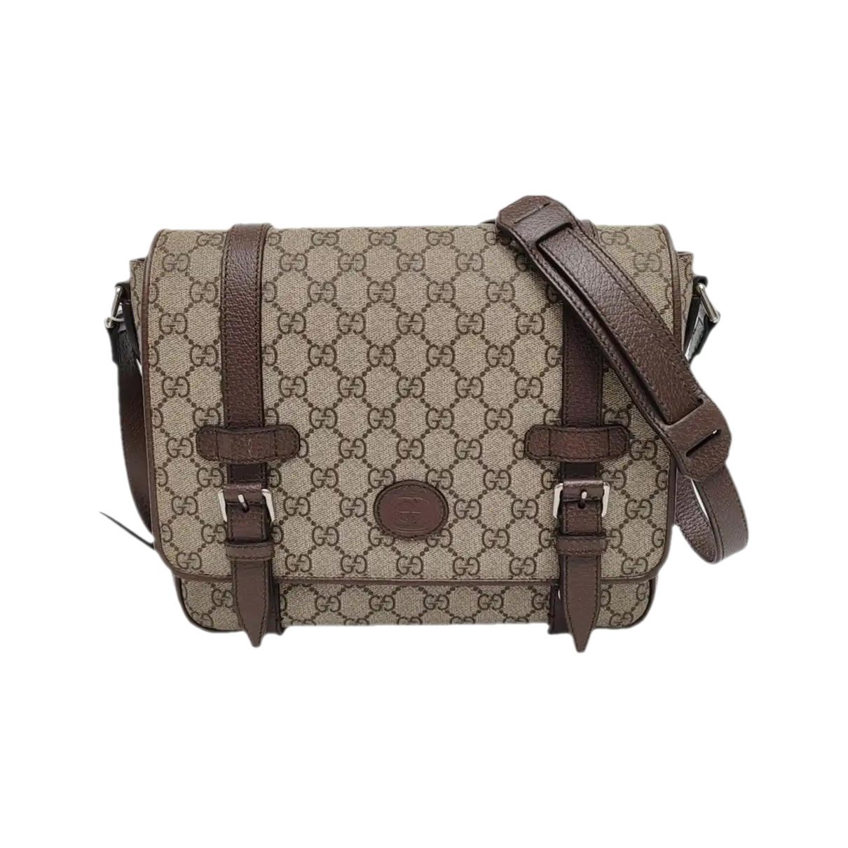 Leather crossbody bag