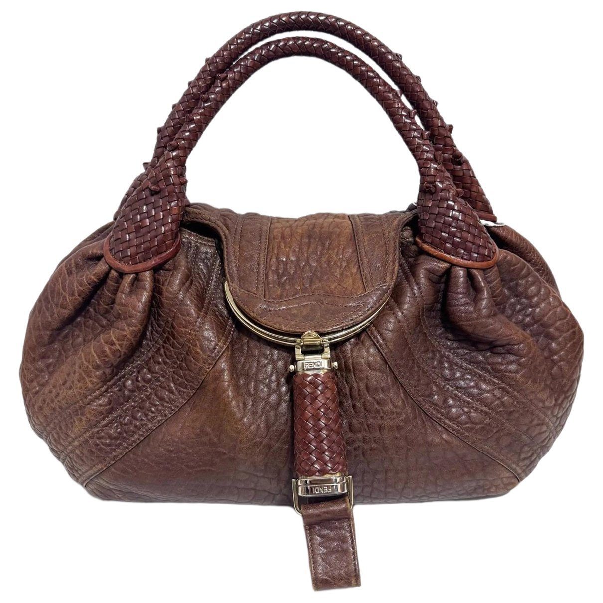 Spy leather handbag