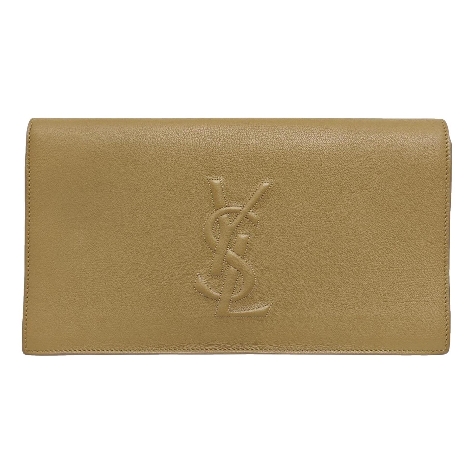 Sade Pochette Enveloppe leather clutch bag