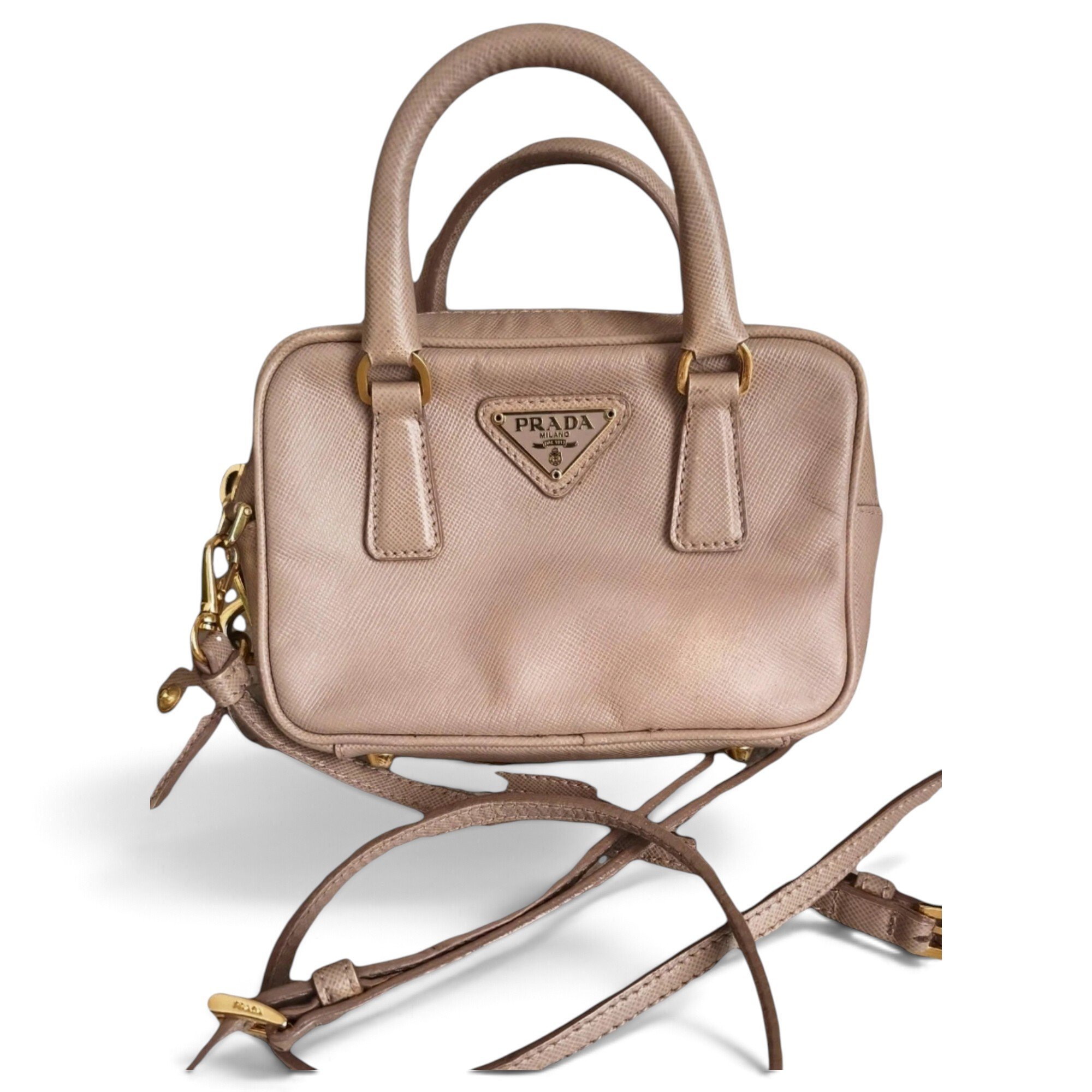 Leather crossbody bag