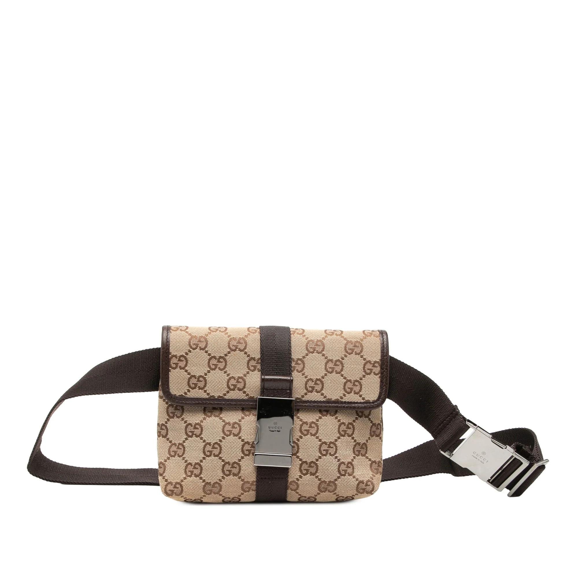 Gucci B leather handbag
