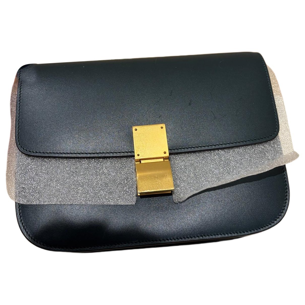 Classic leather crossbody bag