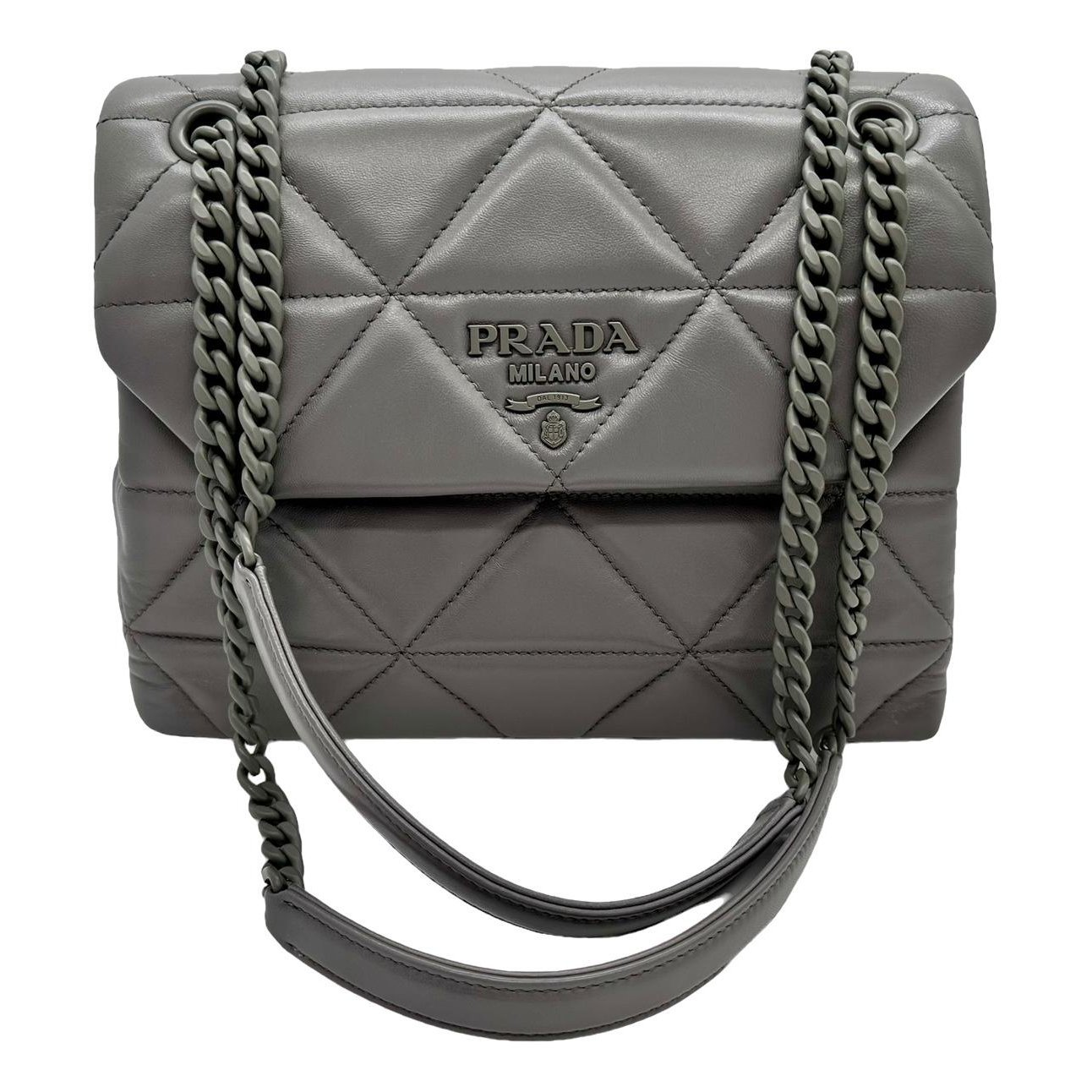 Spectrum leather handbag