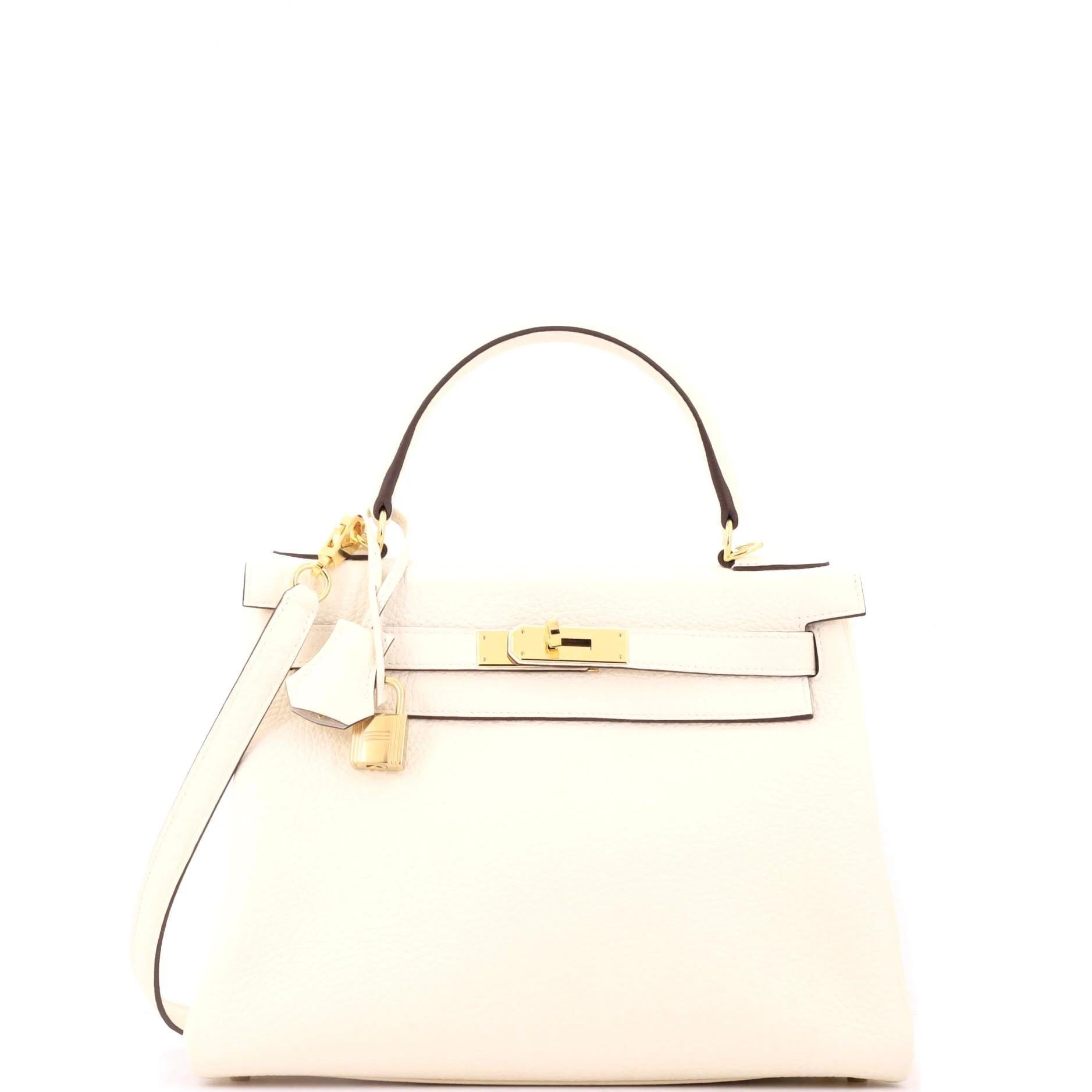 Kelly 28 leather handbag