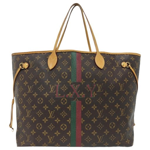Neverfull leather handbag