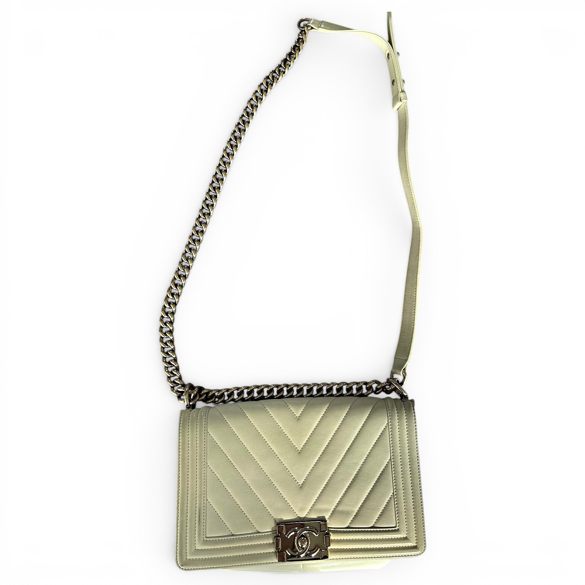 Boy leather handbag