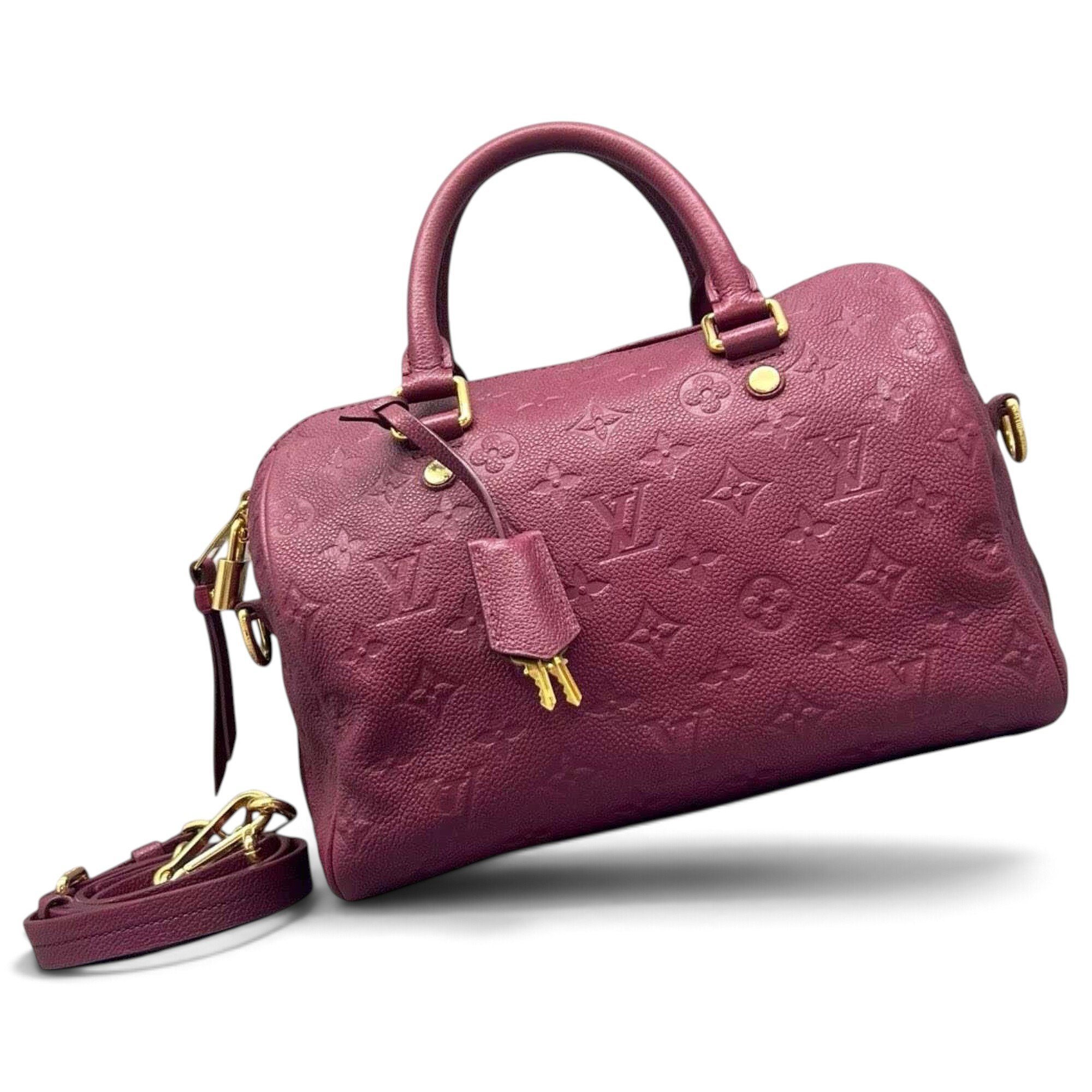 Speedy Bandoulière leather handbag