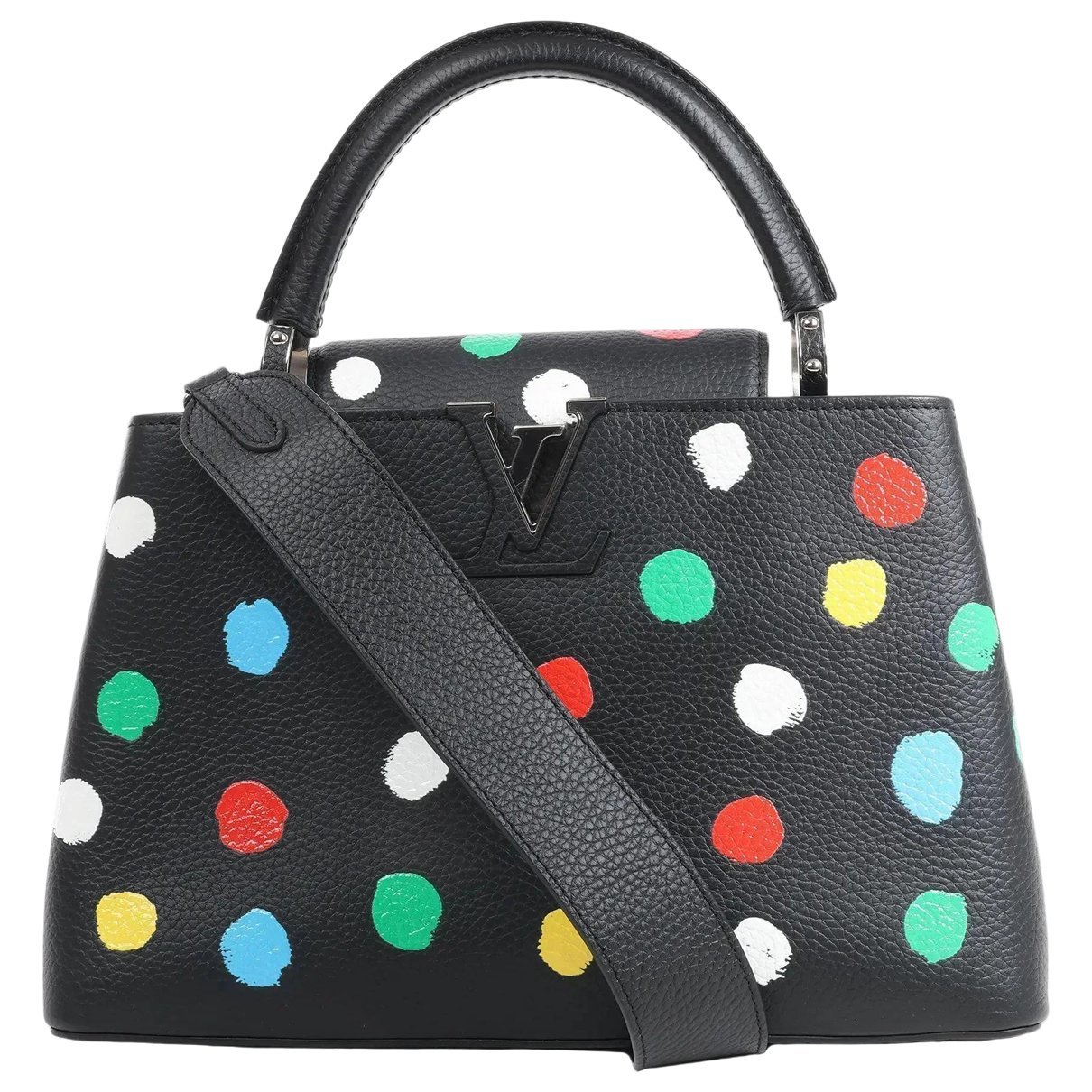Capucines leather handbag