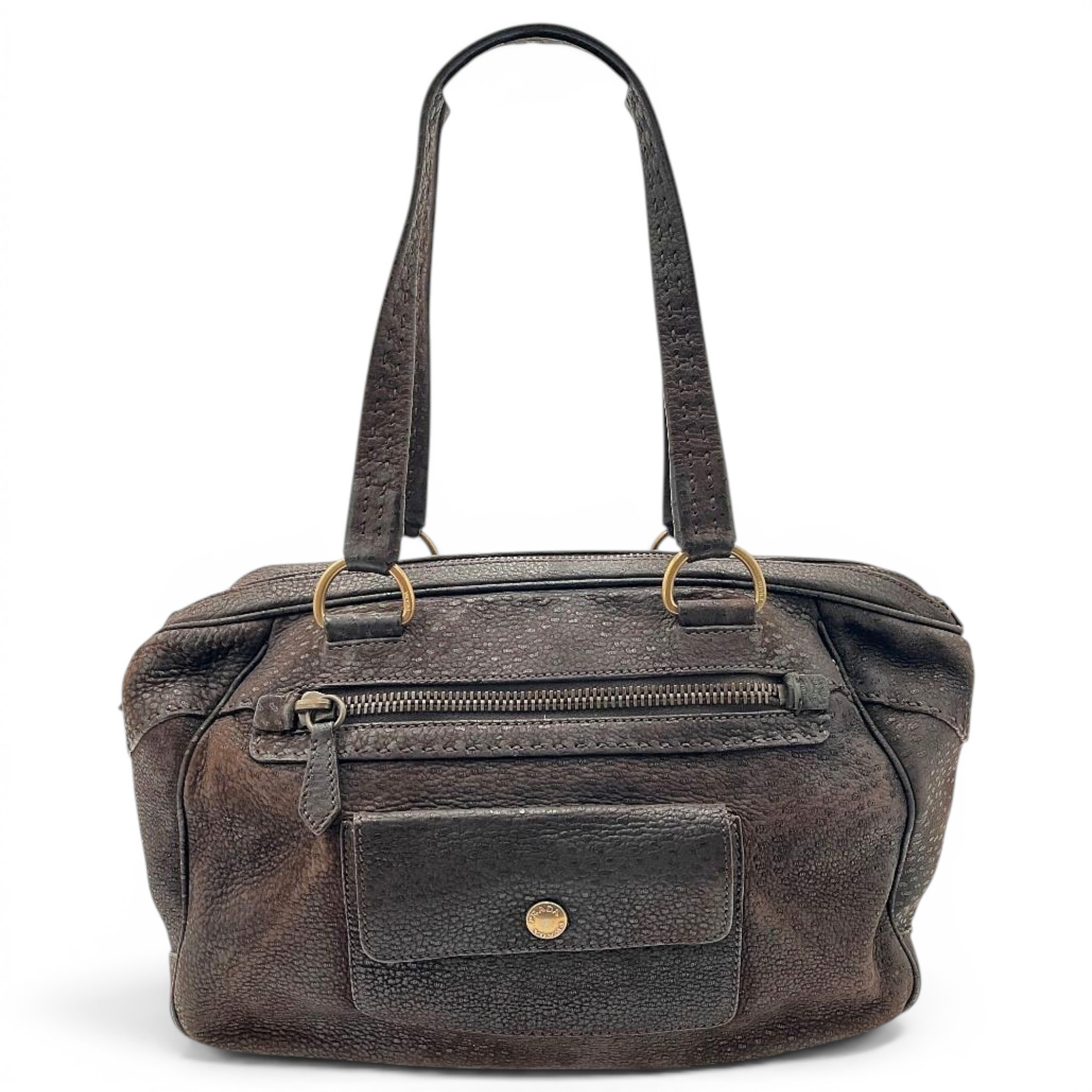 Leather handbag