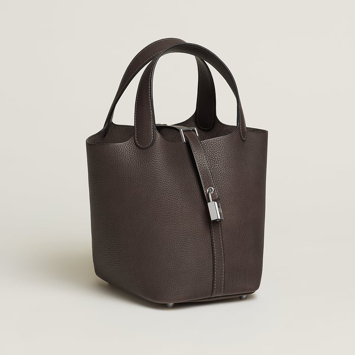 Ébène Picotin Lock 18 Bag