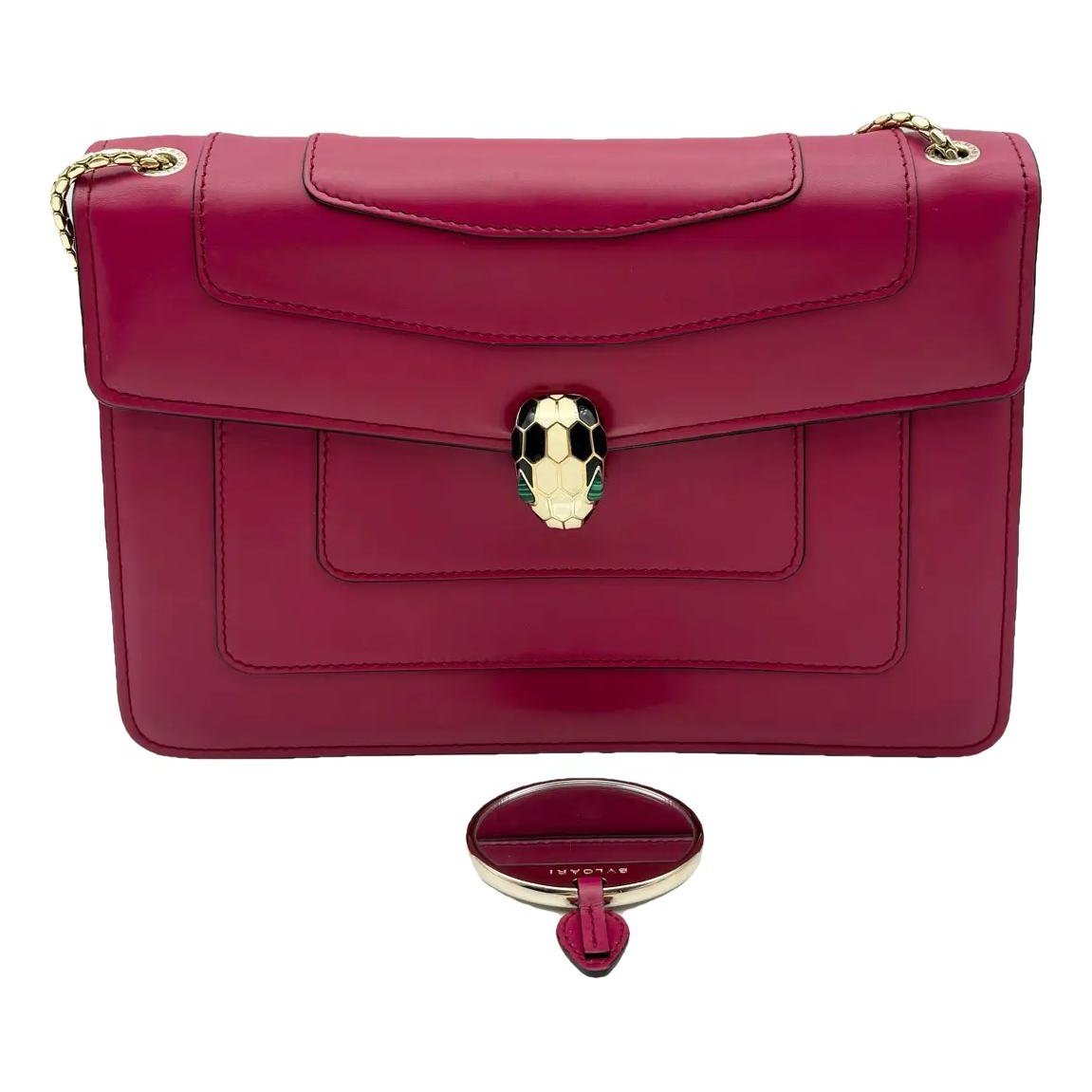 Bvlgari Serpenti leather crossbody bag