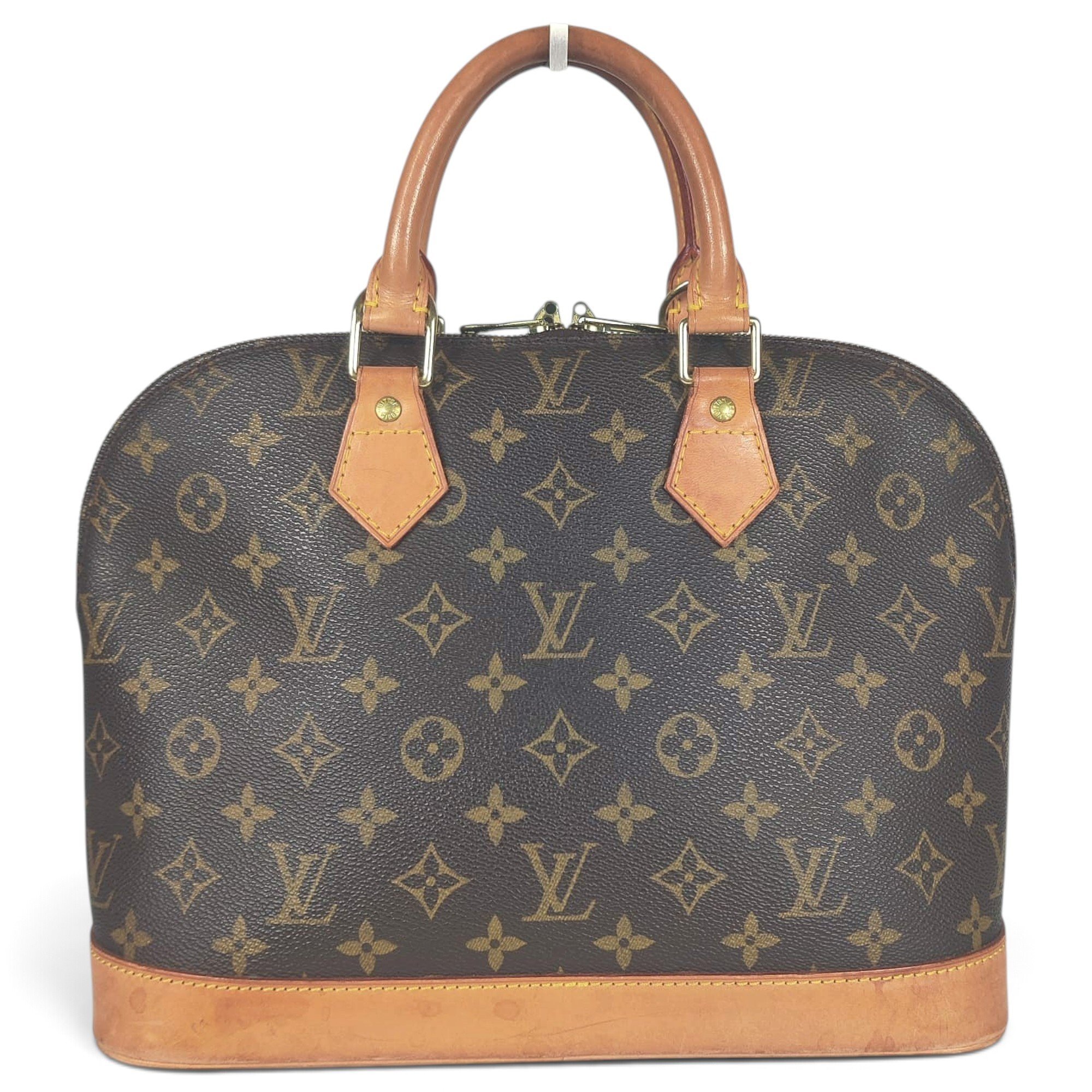 Alma leather handbag