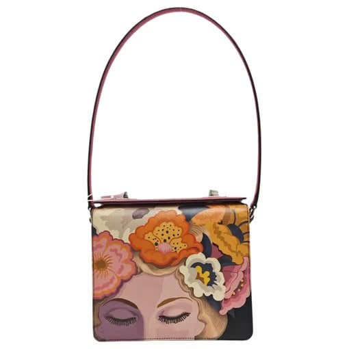 Leather handbag