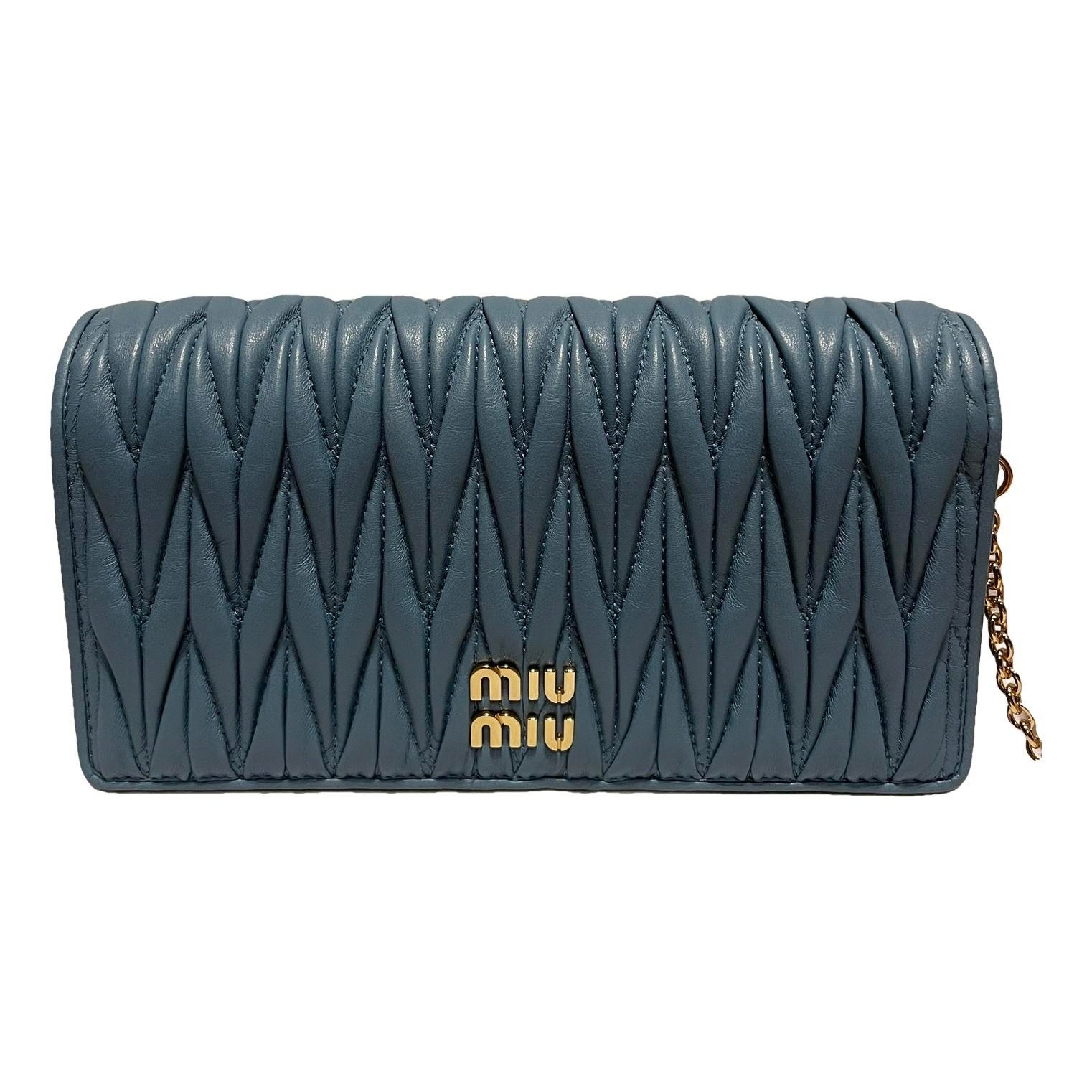 Miu Miu Leather clutch bag