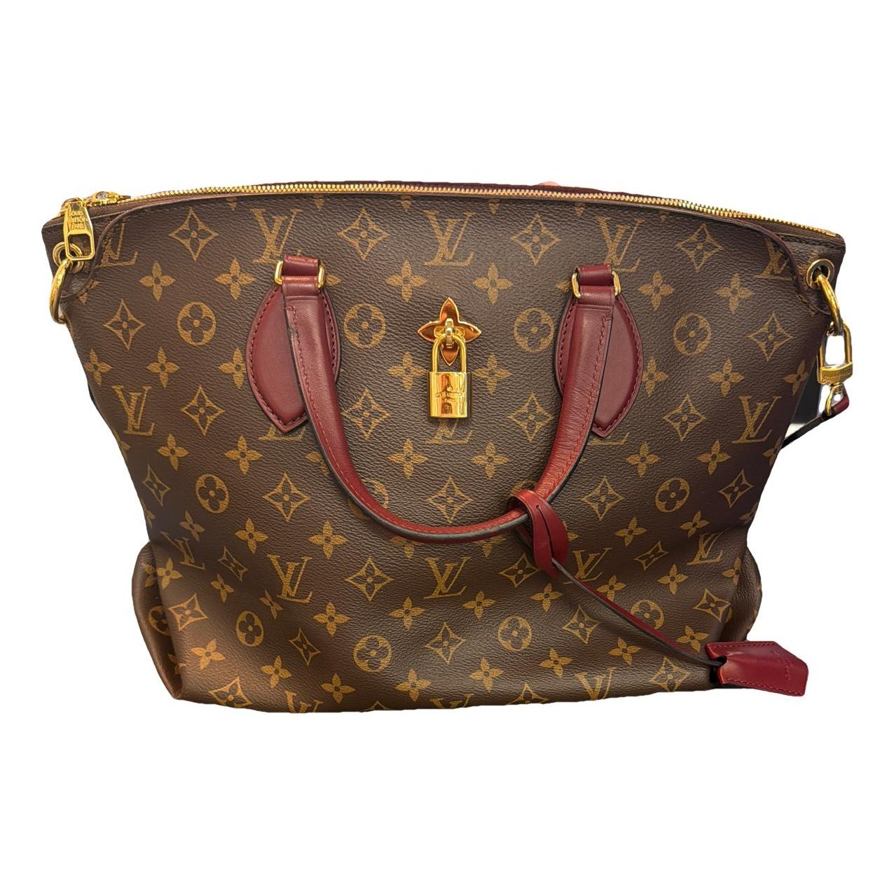 Louis Vuitton Flower Tote cloth handbag