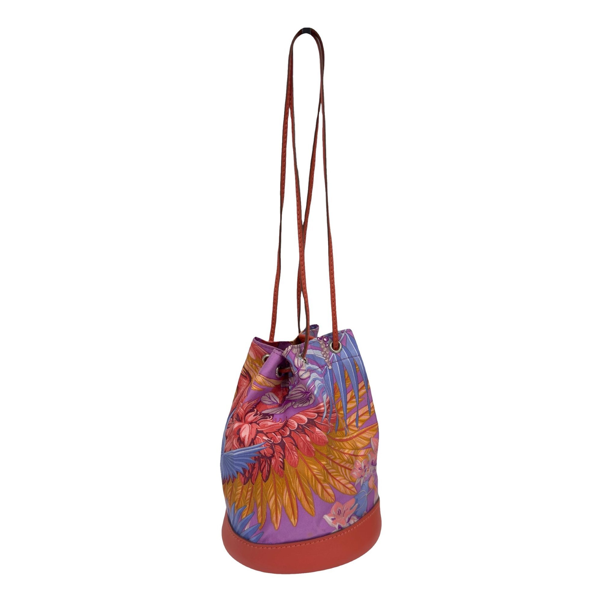 Silk mini bag