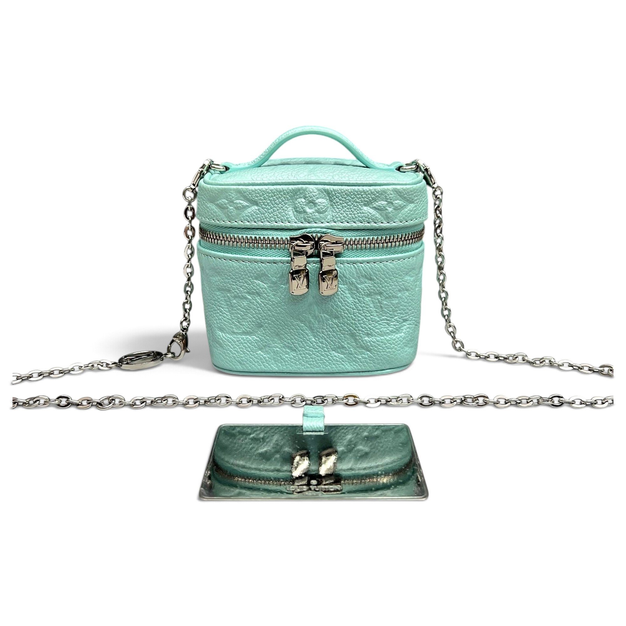 Leather mini bag
