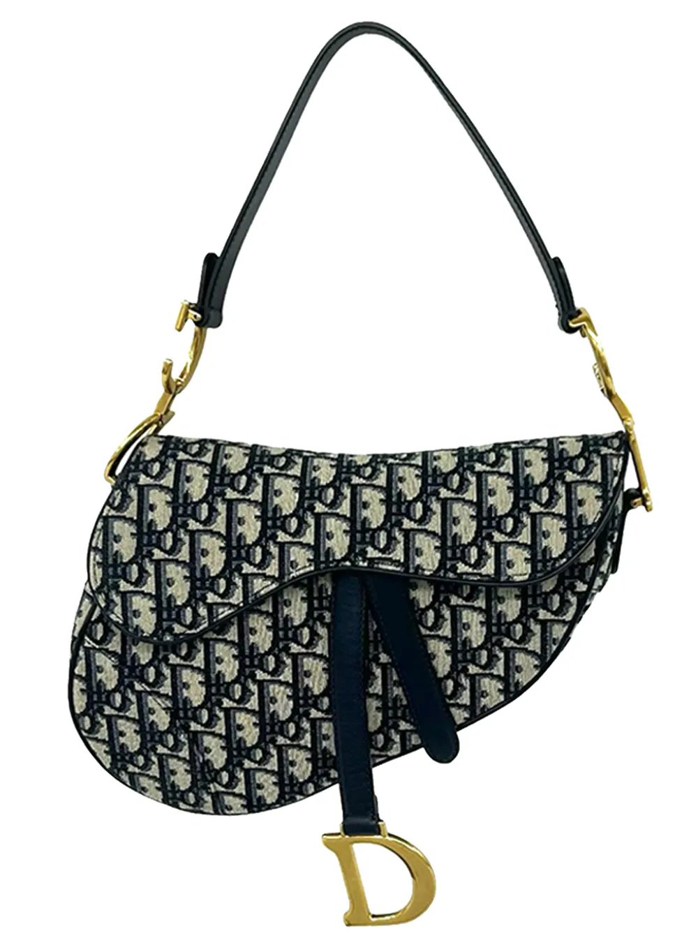 Dior 2000-2026 Oblique Canvas Saddle Bag shoulder bag