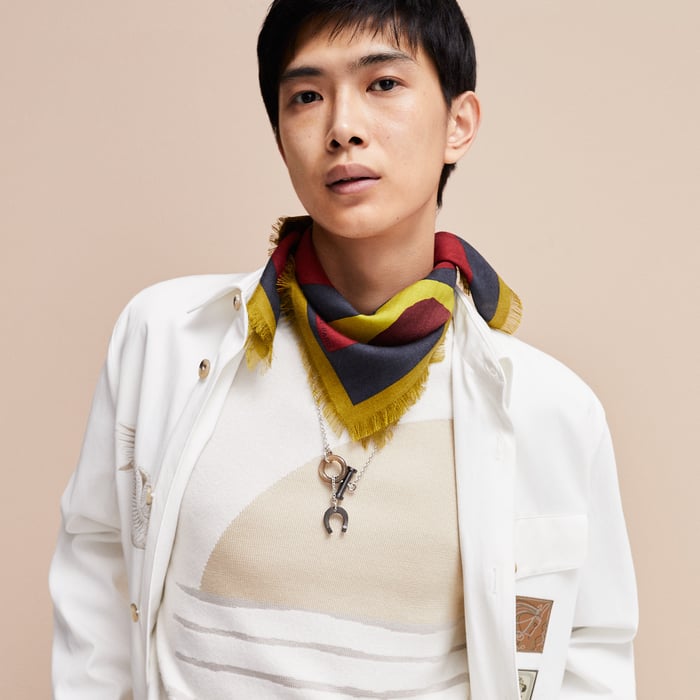 Velký Lov Fringed Scarf 65
