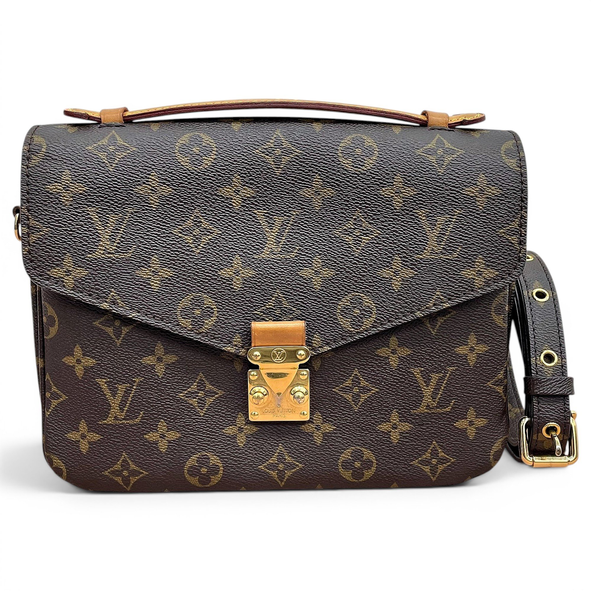 Metis leather handbag