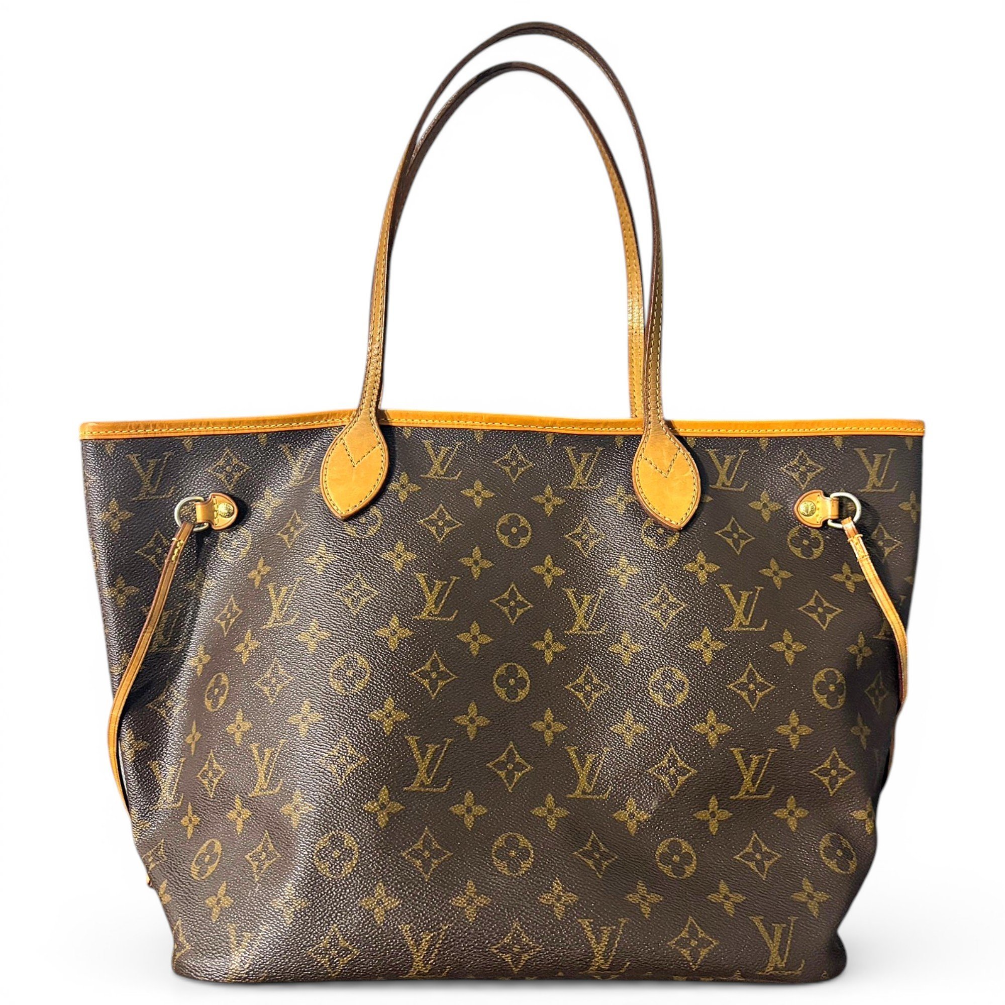 Neverfull leather tote