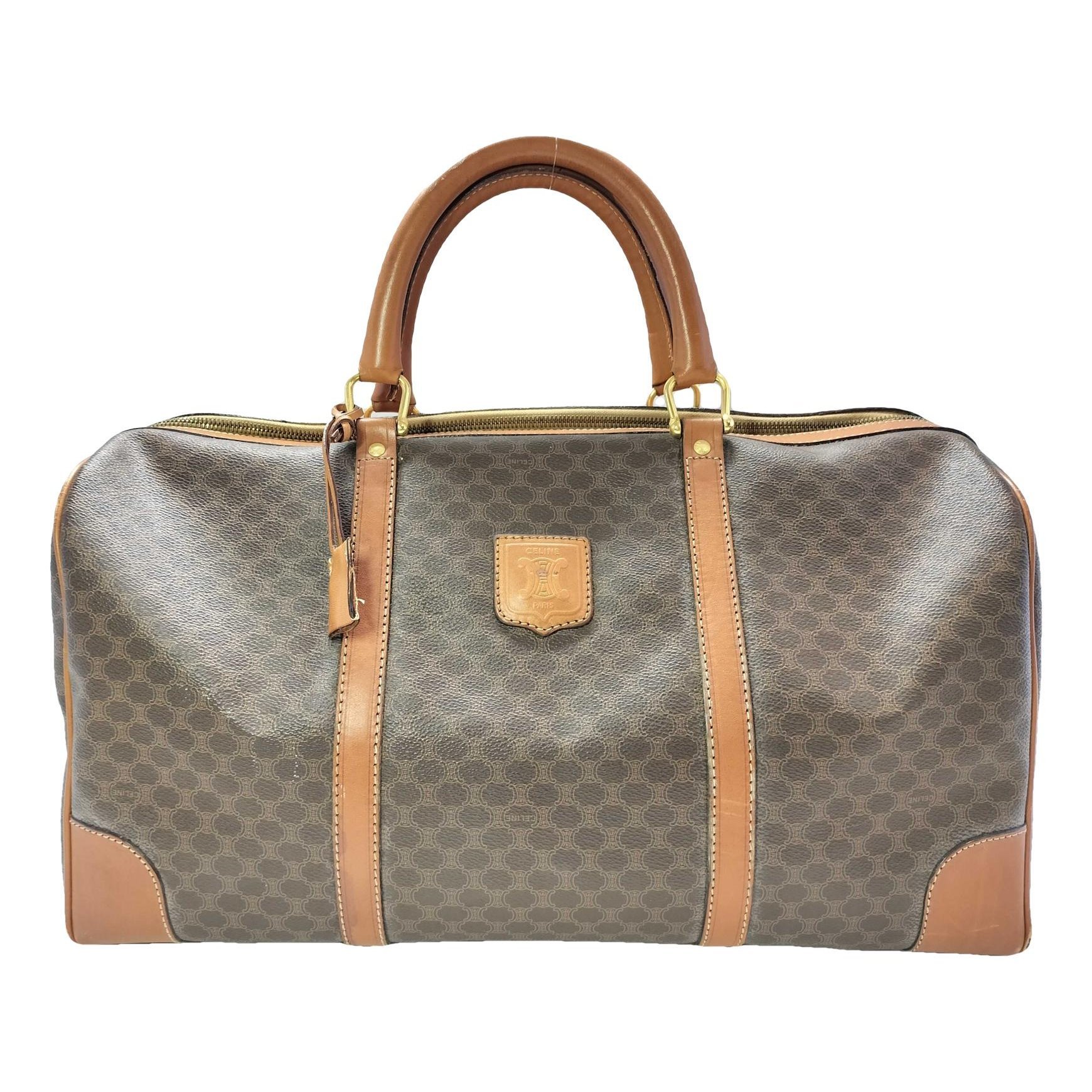 Leather tote