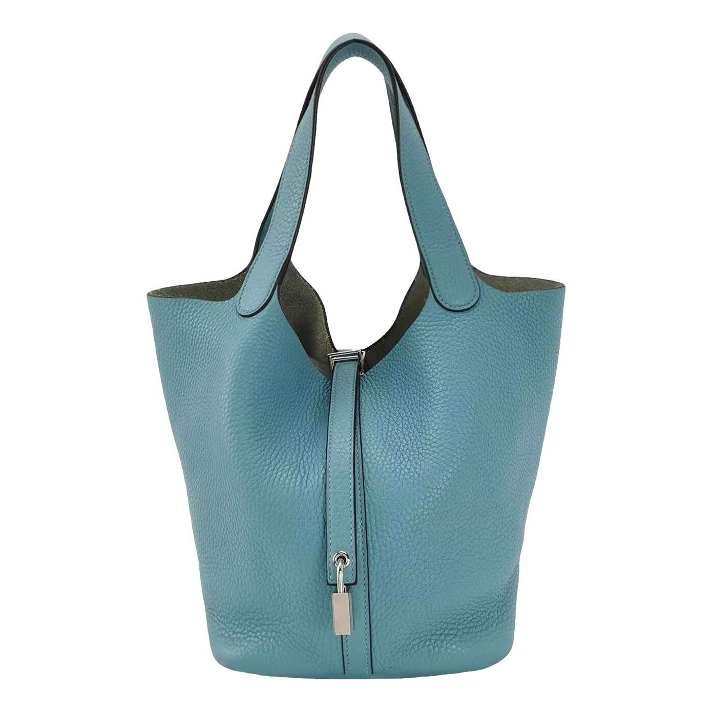 Picotin leather handbag