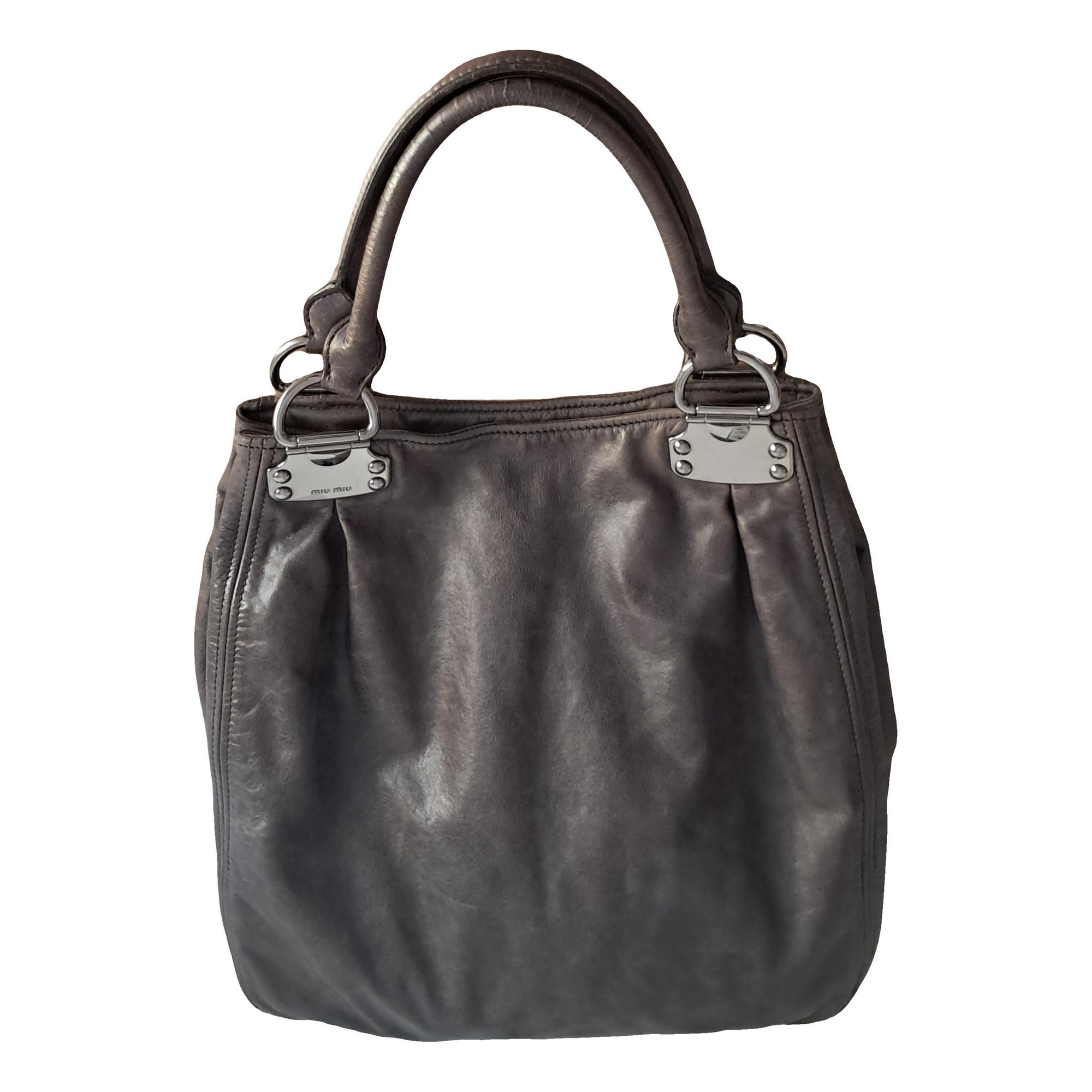 Miu Miu Leather tote