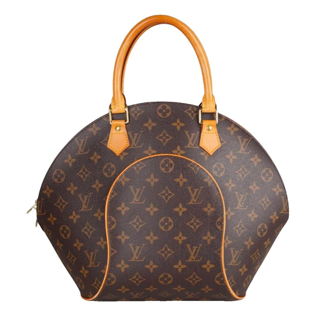 Ellipse cloth handbag