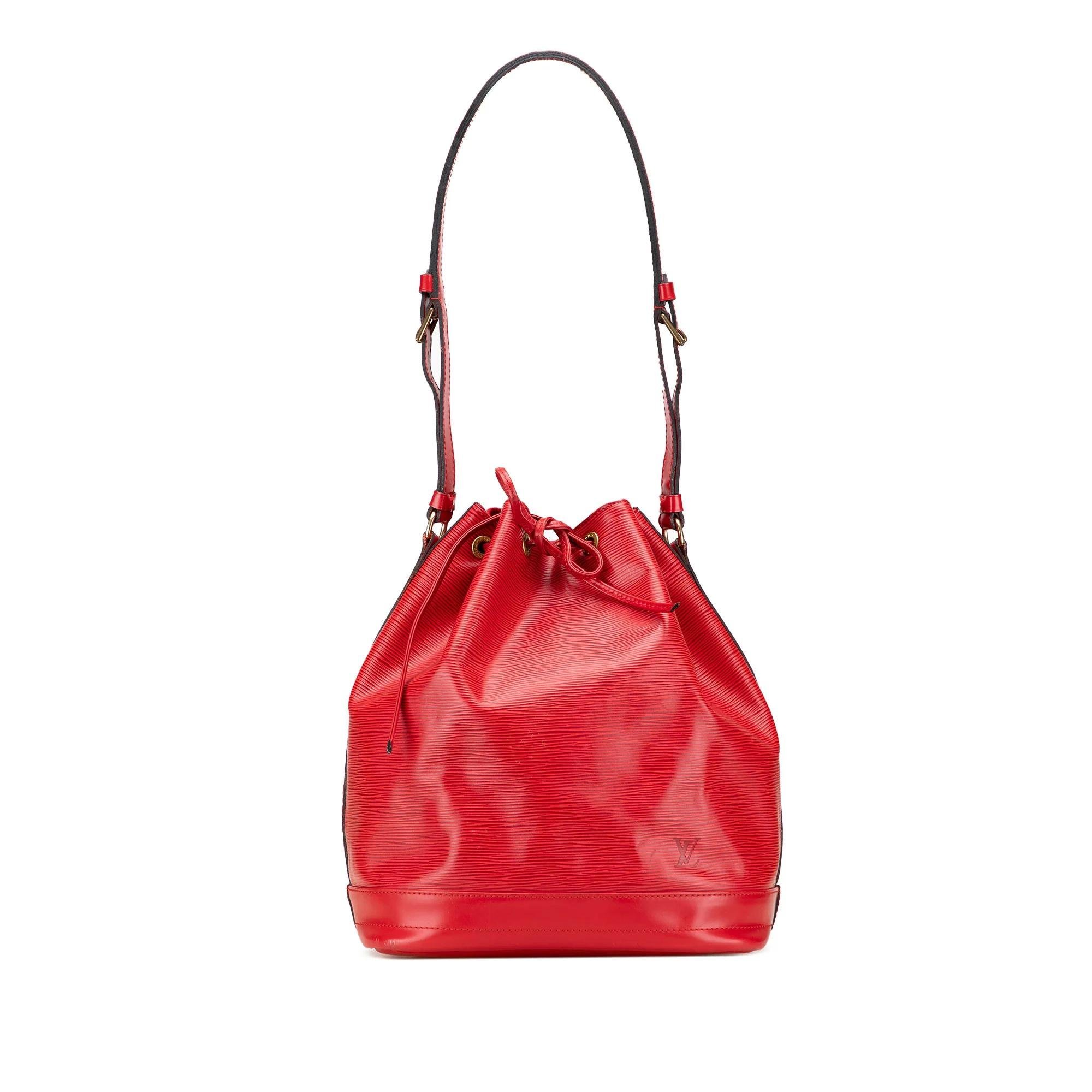 Bucket leather bag