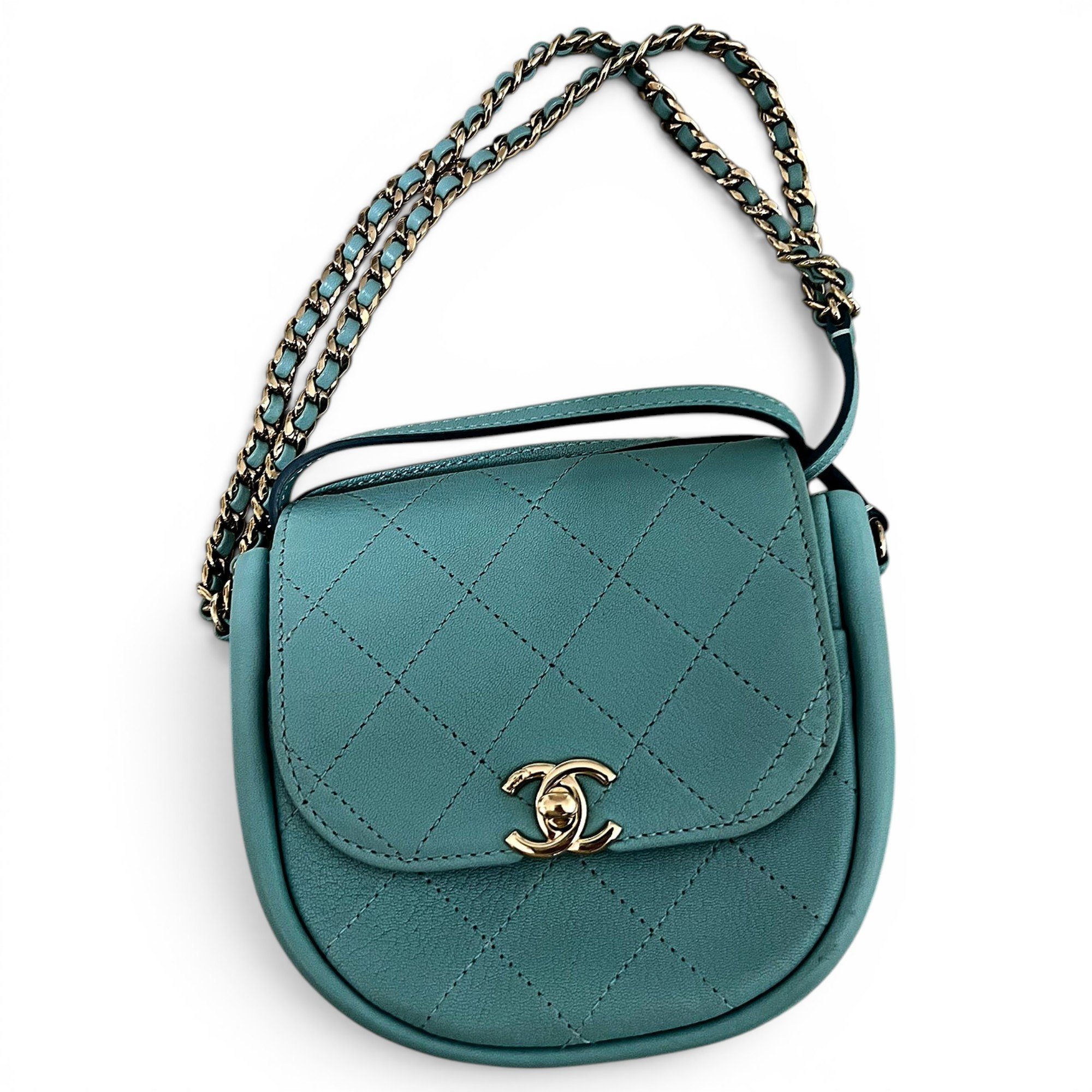 Leather crossbody bag