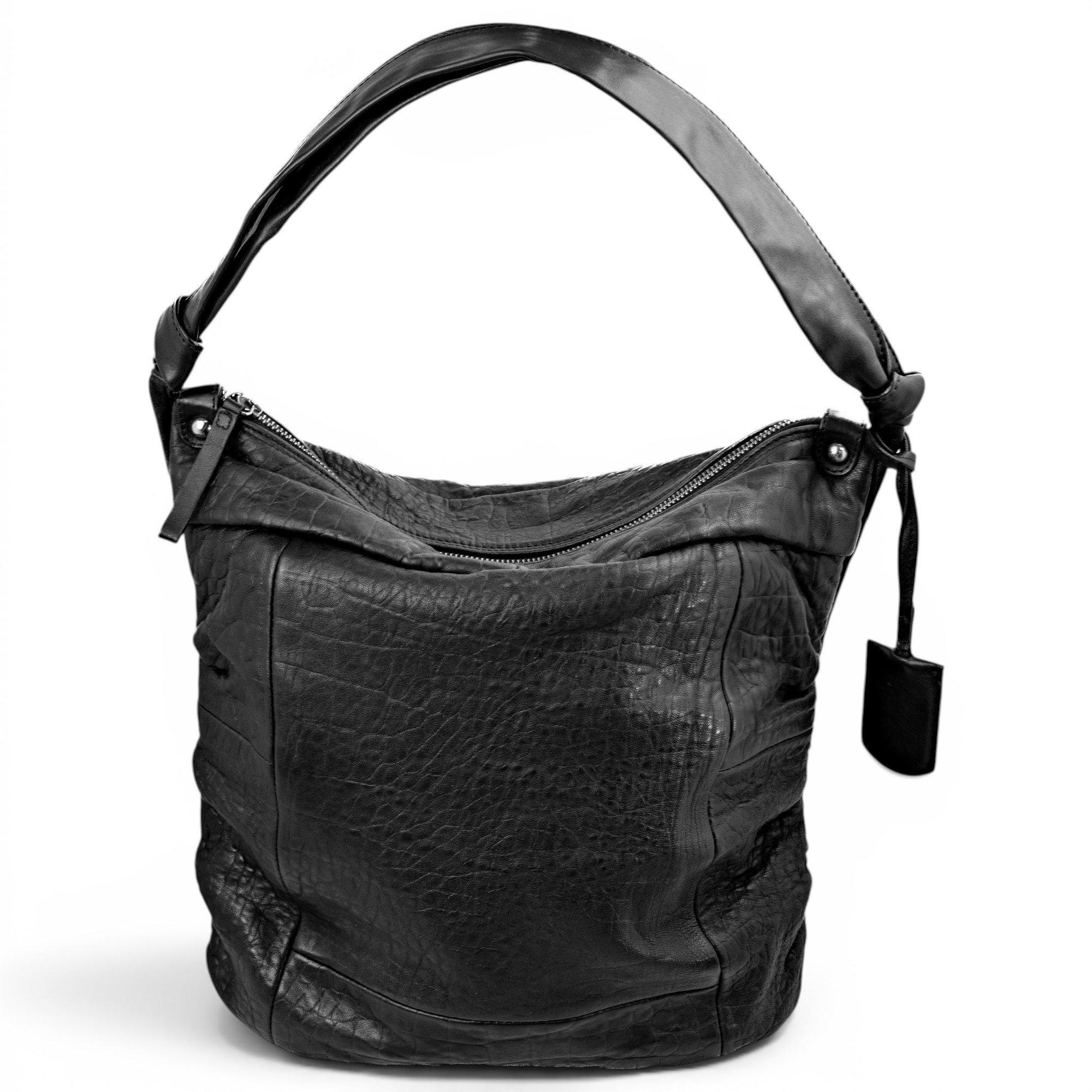 Leather handbag