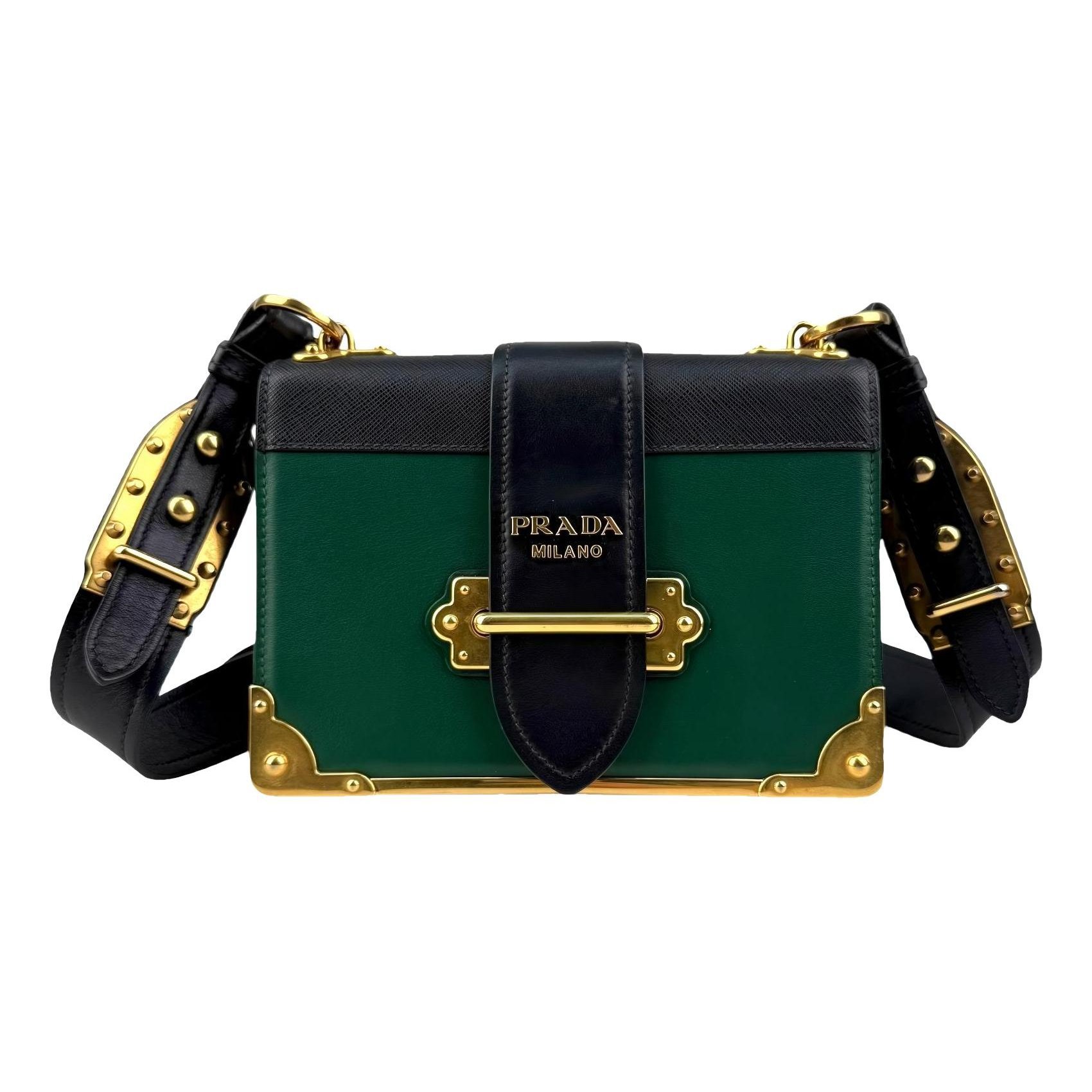 Cahier leather crossbody bag