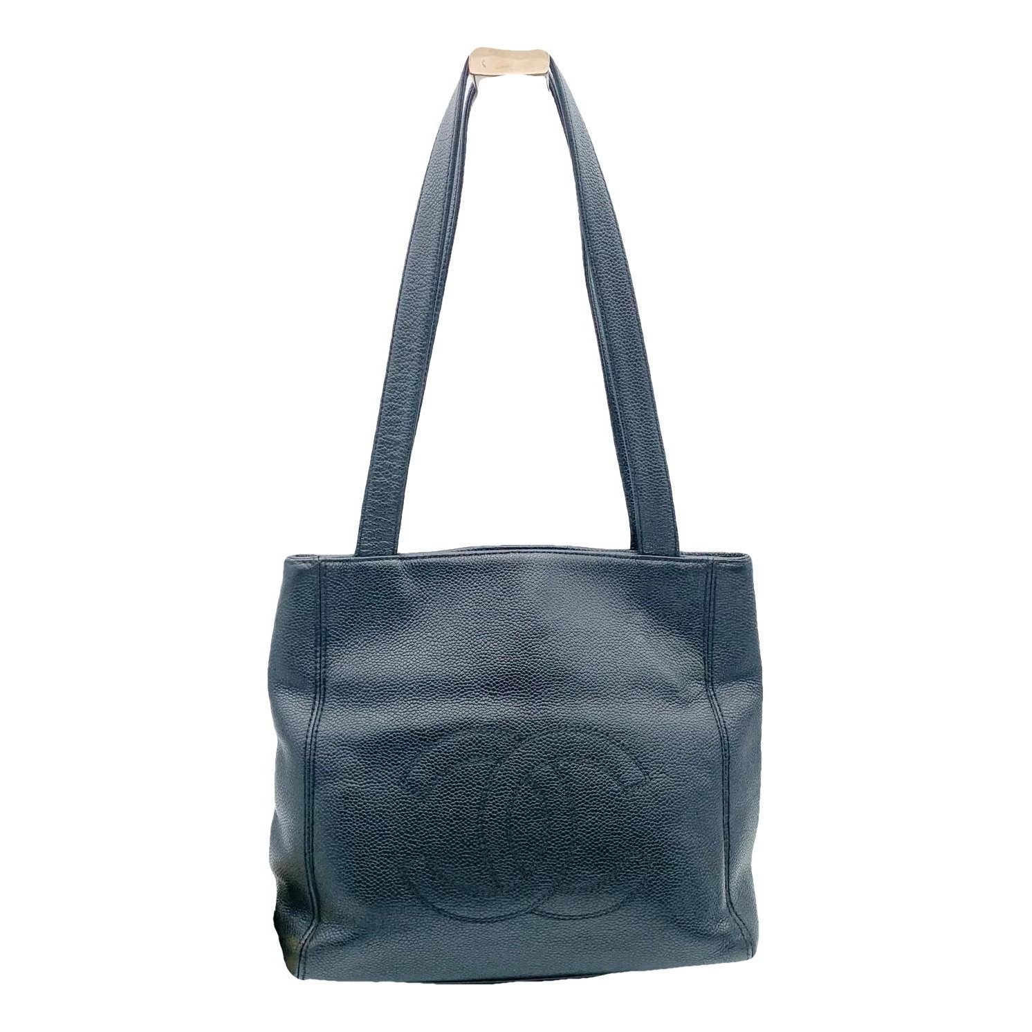 Leather tote