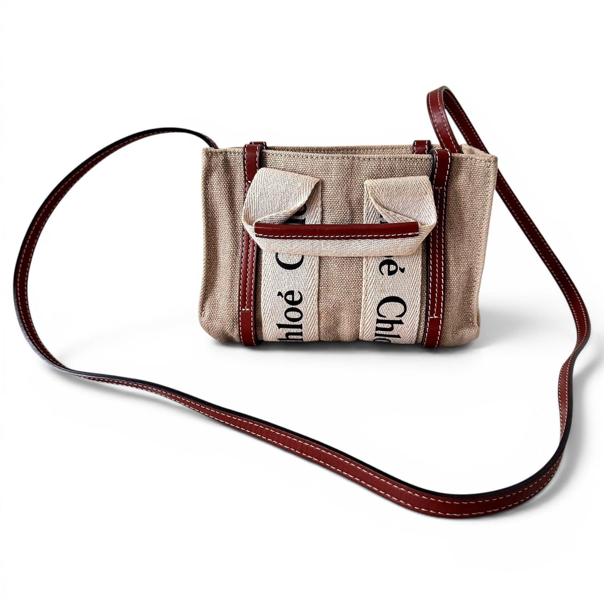 Woody cloth tote