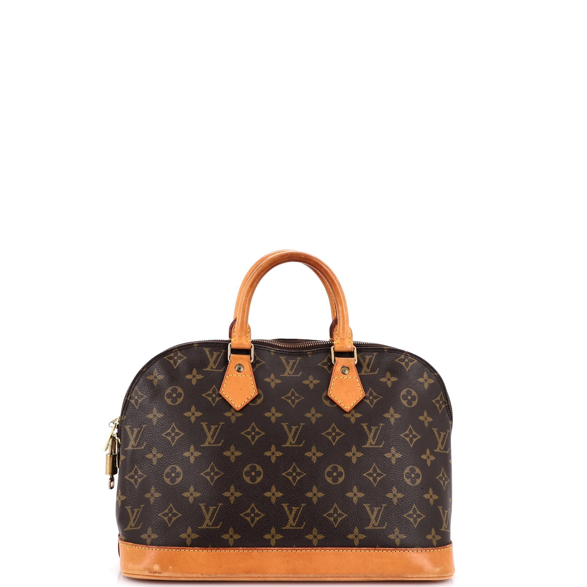 Vintage Alma Handbag Monogram Canvas PM