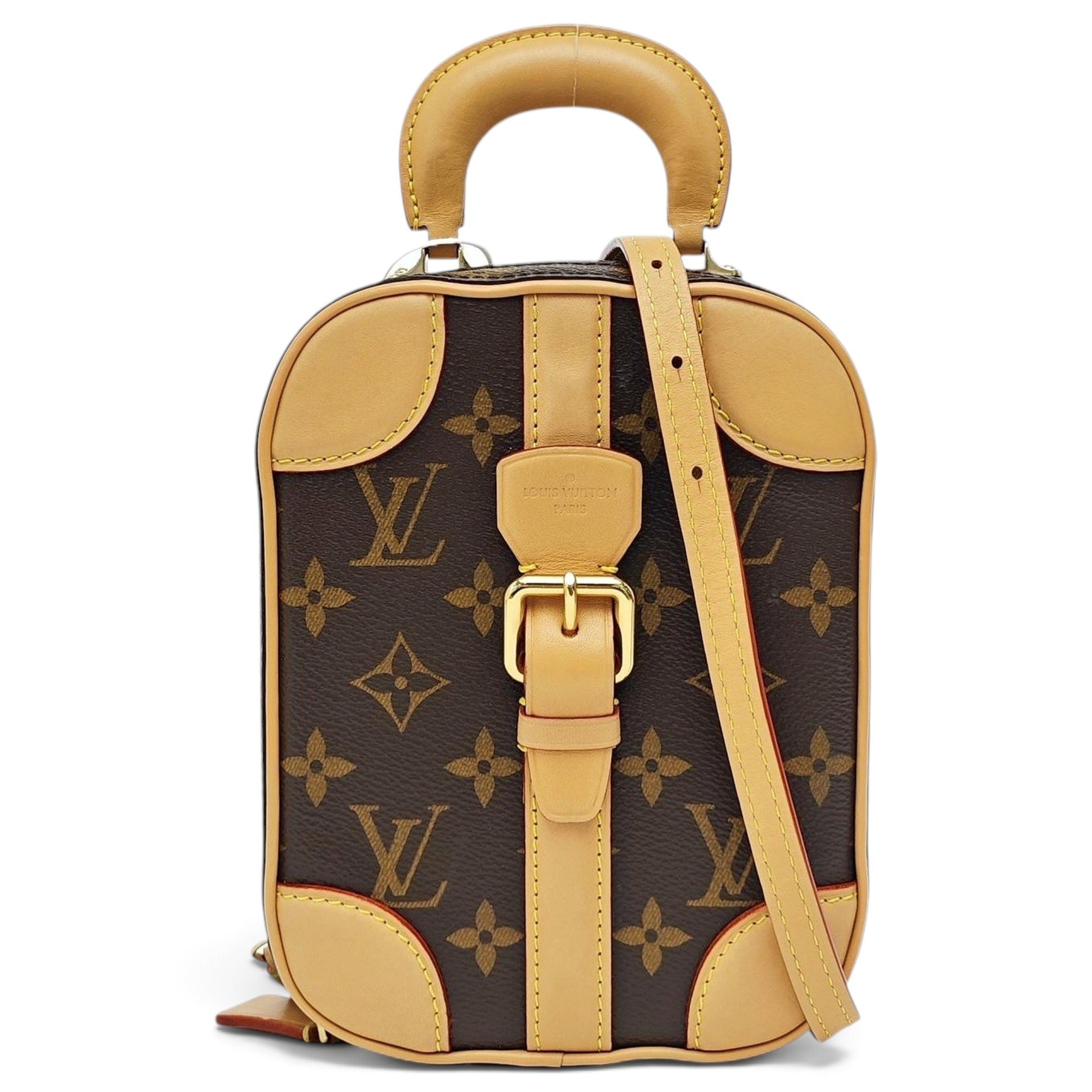 Valisette leather handbag