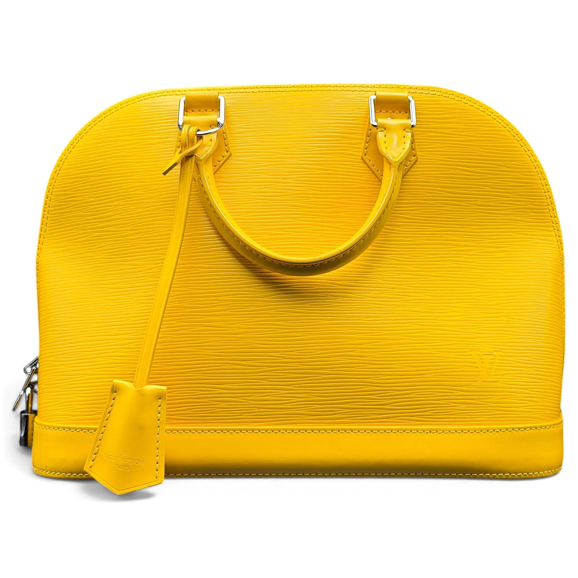 Alma leather handbag