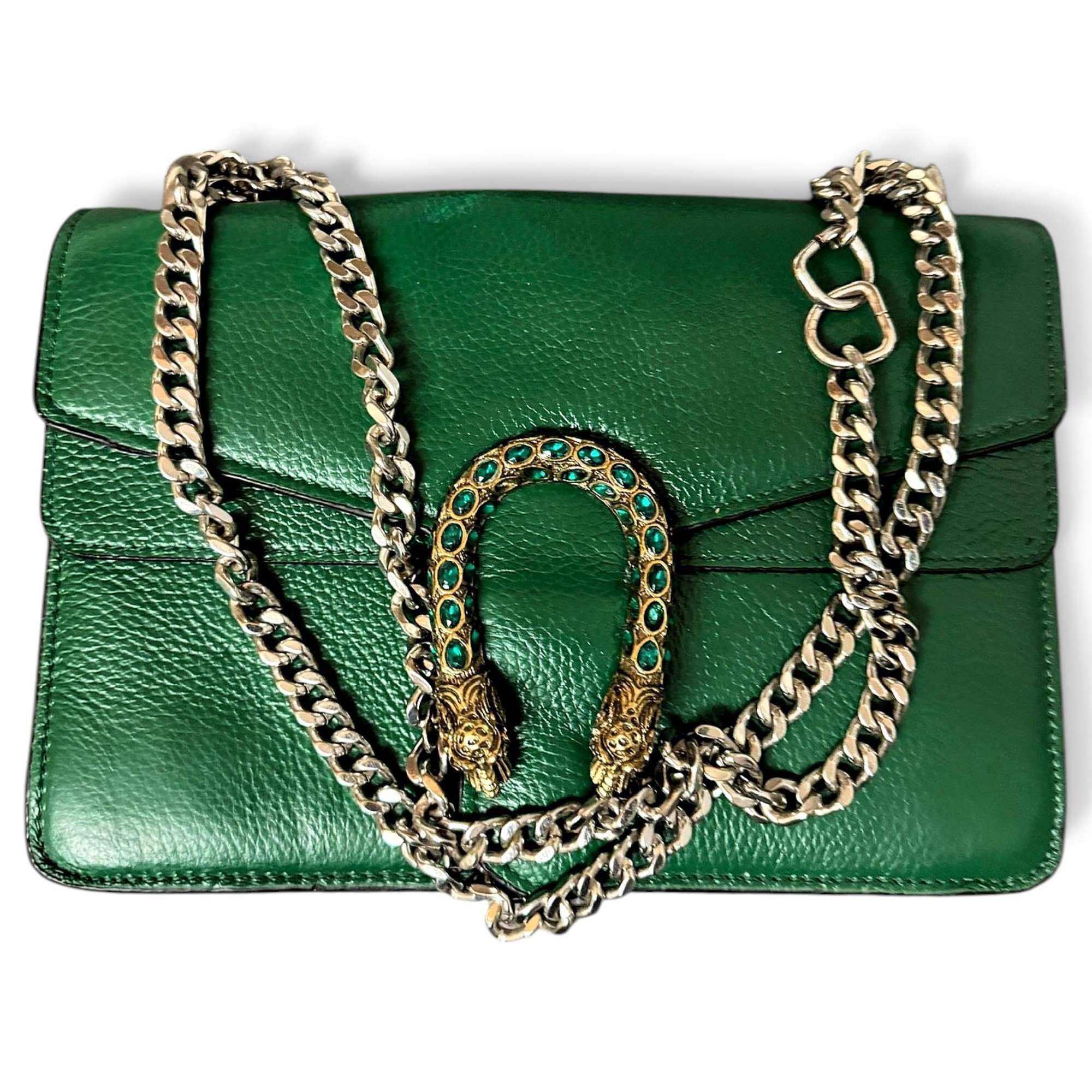 Dionysus Super Mini leather crossbody bag