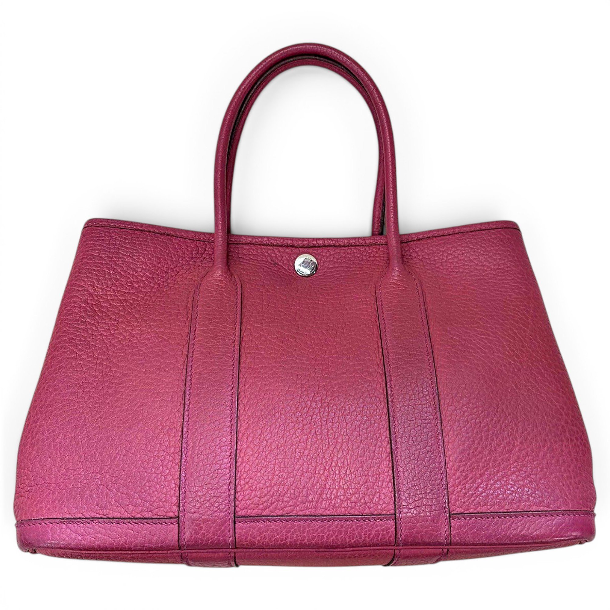 Garden Party leather handbag