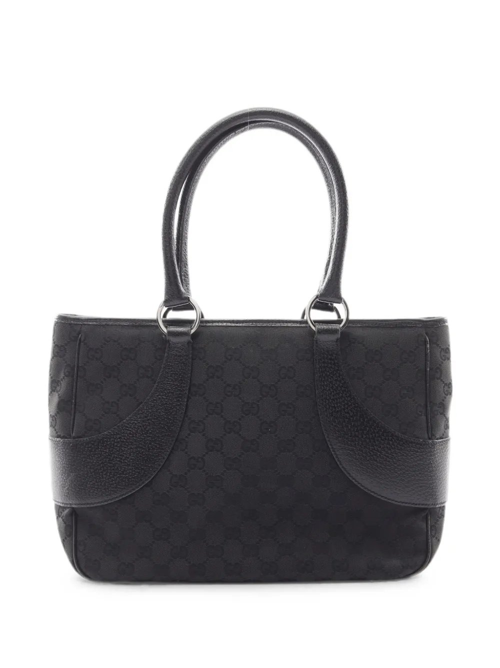 2000s GG canvas tote bag