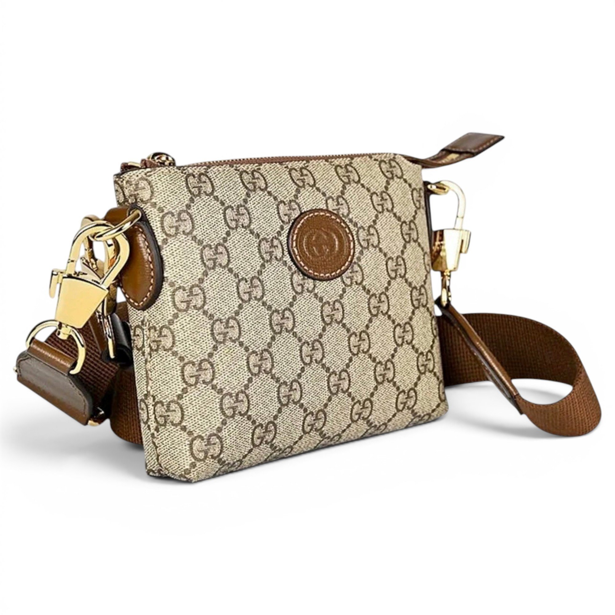 Handle Horsebit 1955 leather crossbody bag